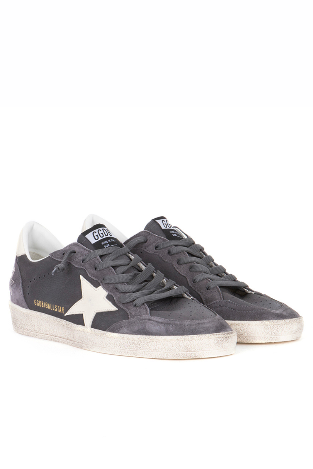 Golden Goose white antracite star ball