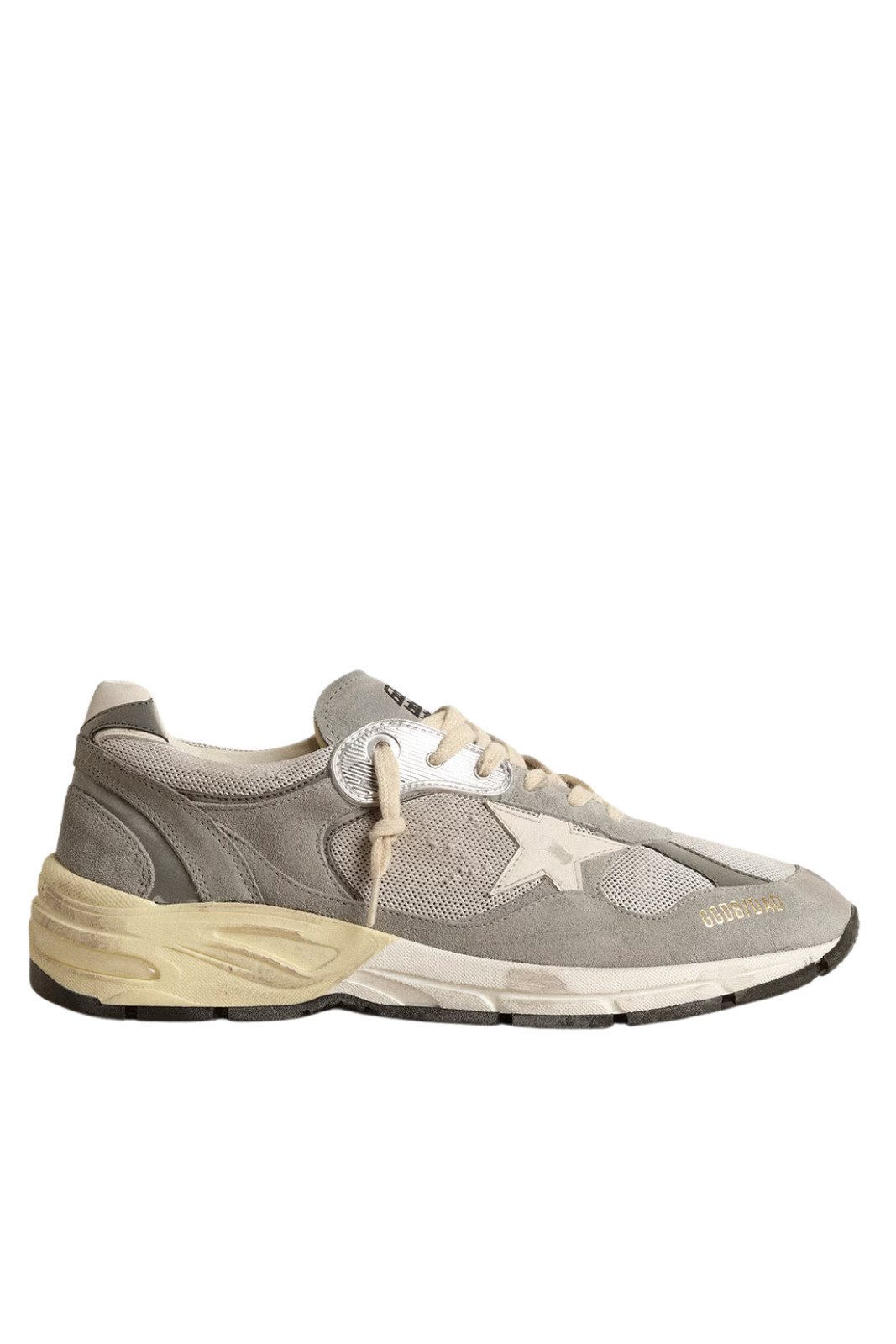 Golden Goose Mens Dad-Star Grey Sneakers