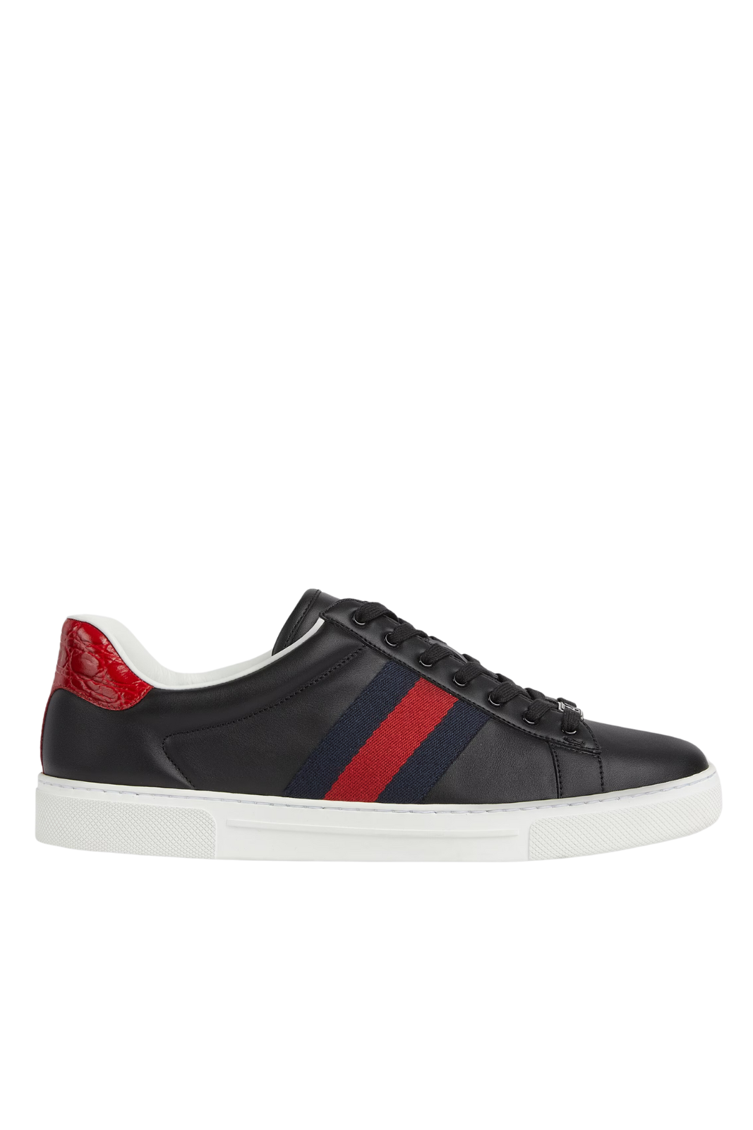 Gucci Ace Trainer with Web sneakers black