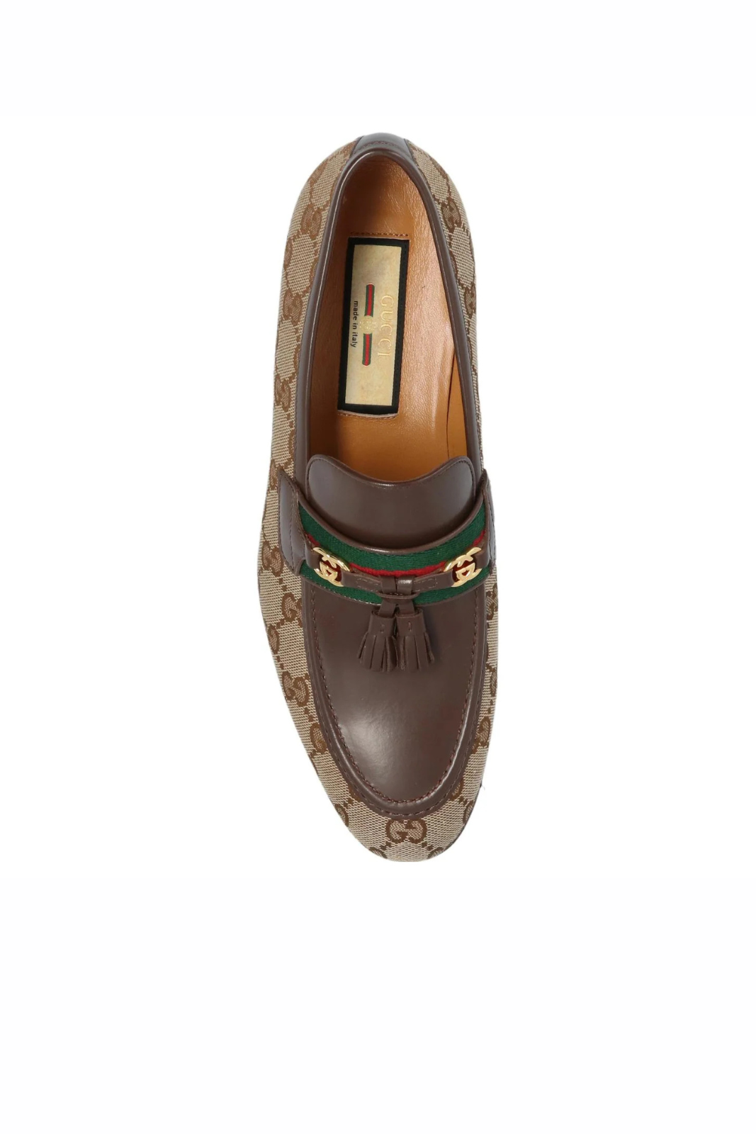 Gucci GG man Loafer With Tassel Brown