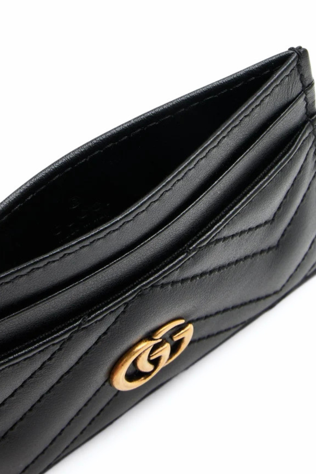 Gucci GG Marmont card case Black