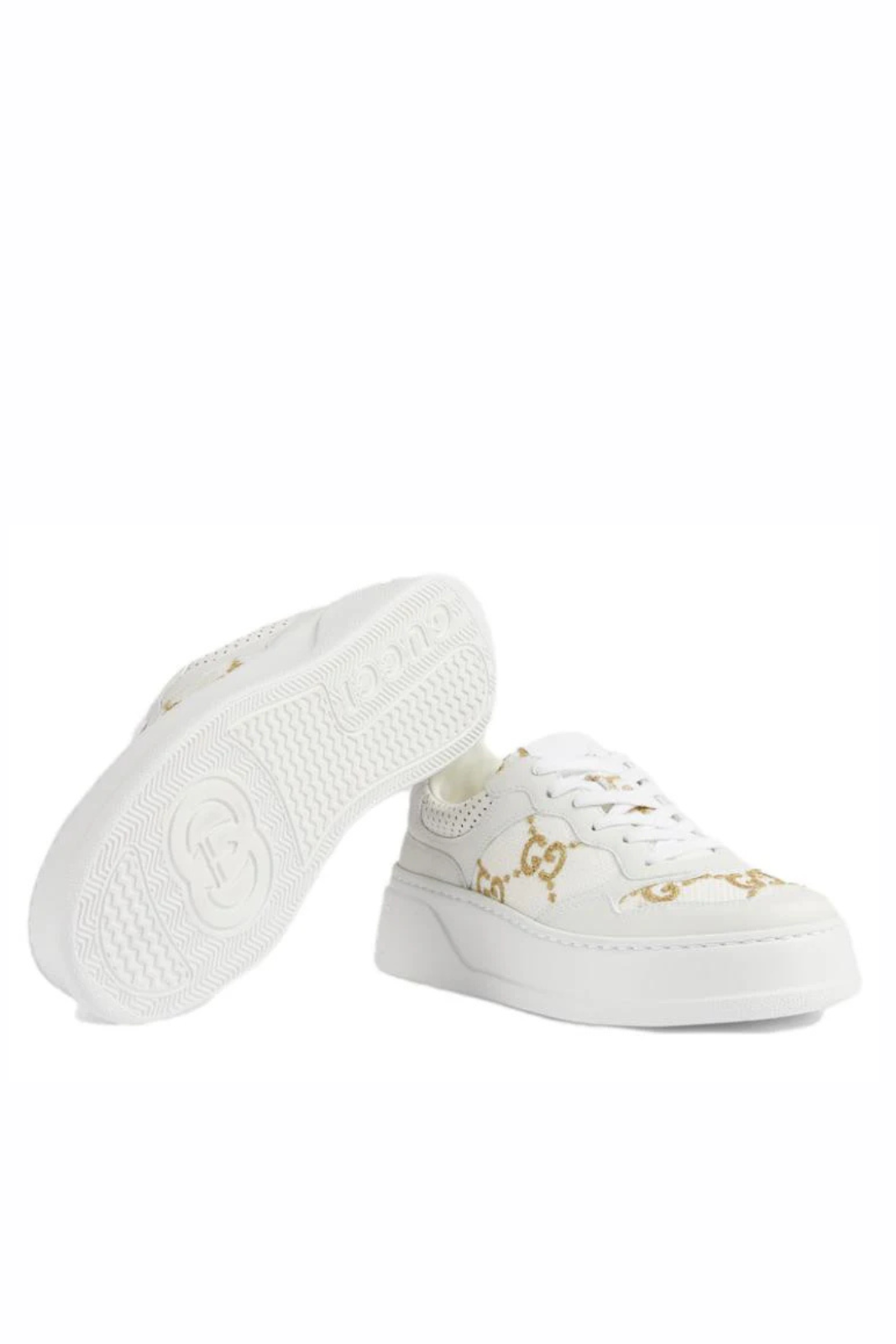 Gucci Women's GG Sneaker White Leather