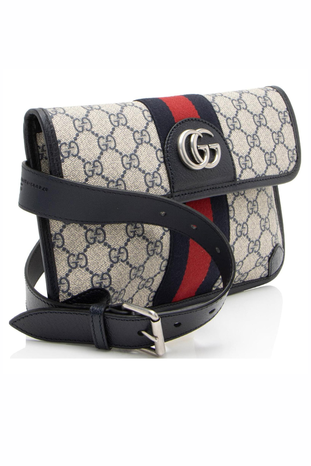 Gucci GG Supreme Web Ophidia Small Belt Bag Brown Beige
