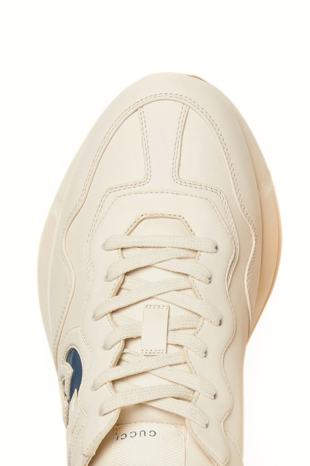 Gucci Rhyton Interlocking G Ivory Low Top Sneakers