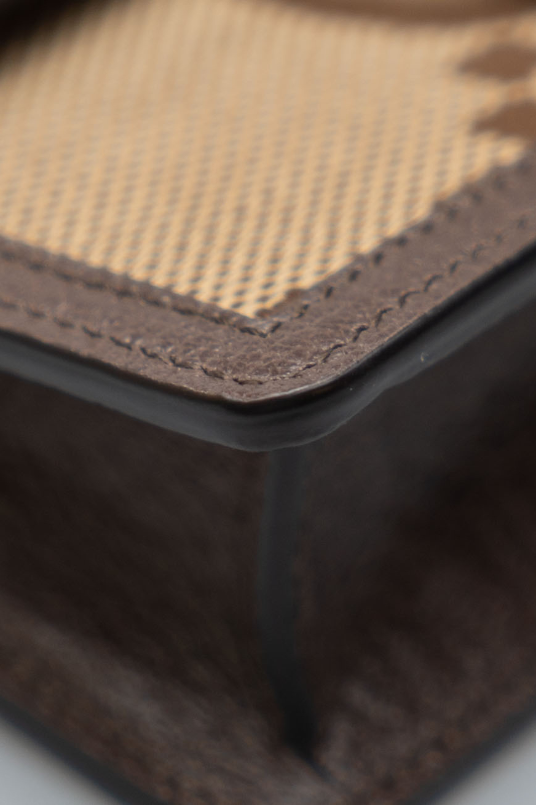 Gucci Dionysus Shoulder Bag Super Mini Jumbo GG Camel Ebony