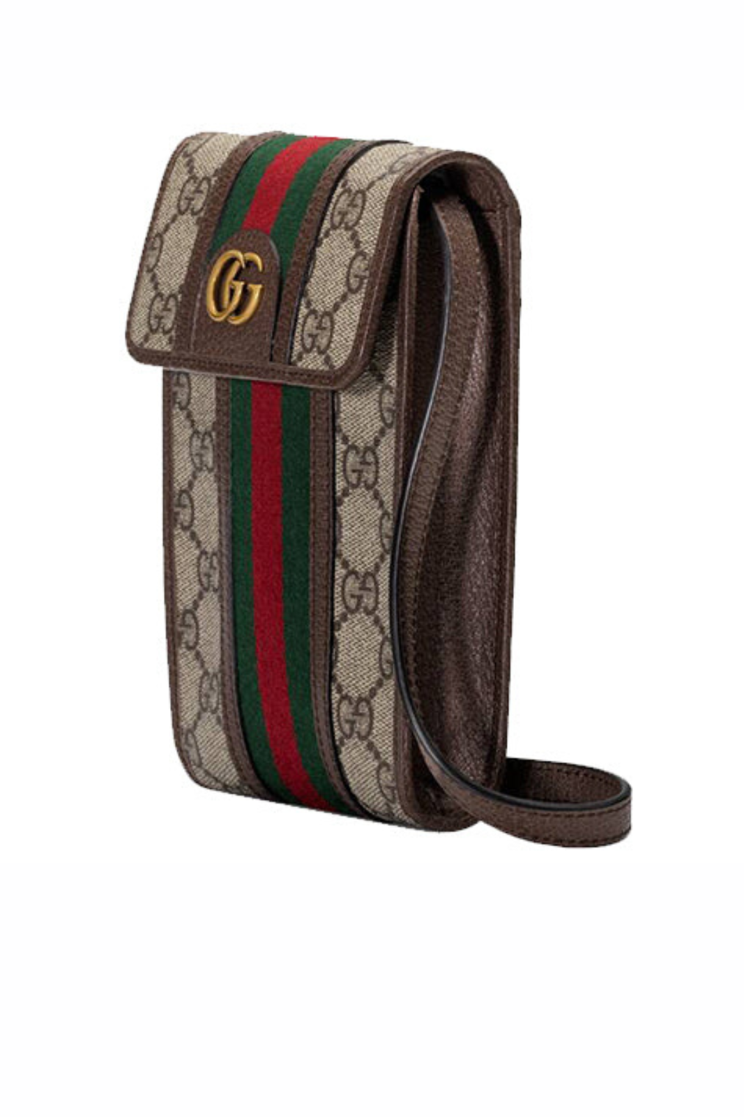Gucci Ophidia Mini-Sized Single-Shoulder Bag Brown