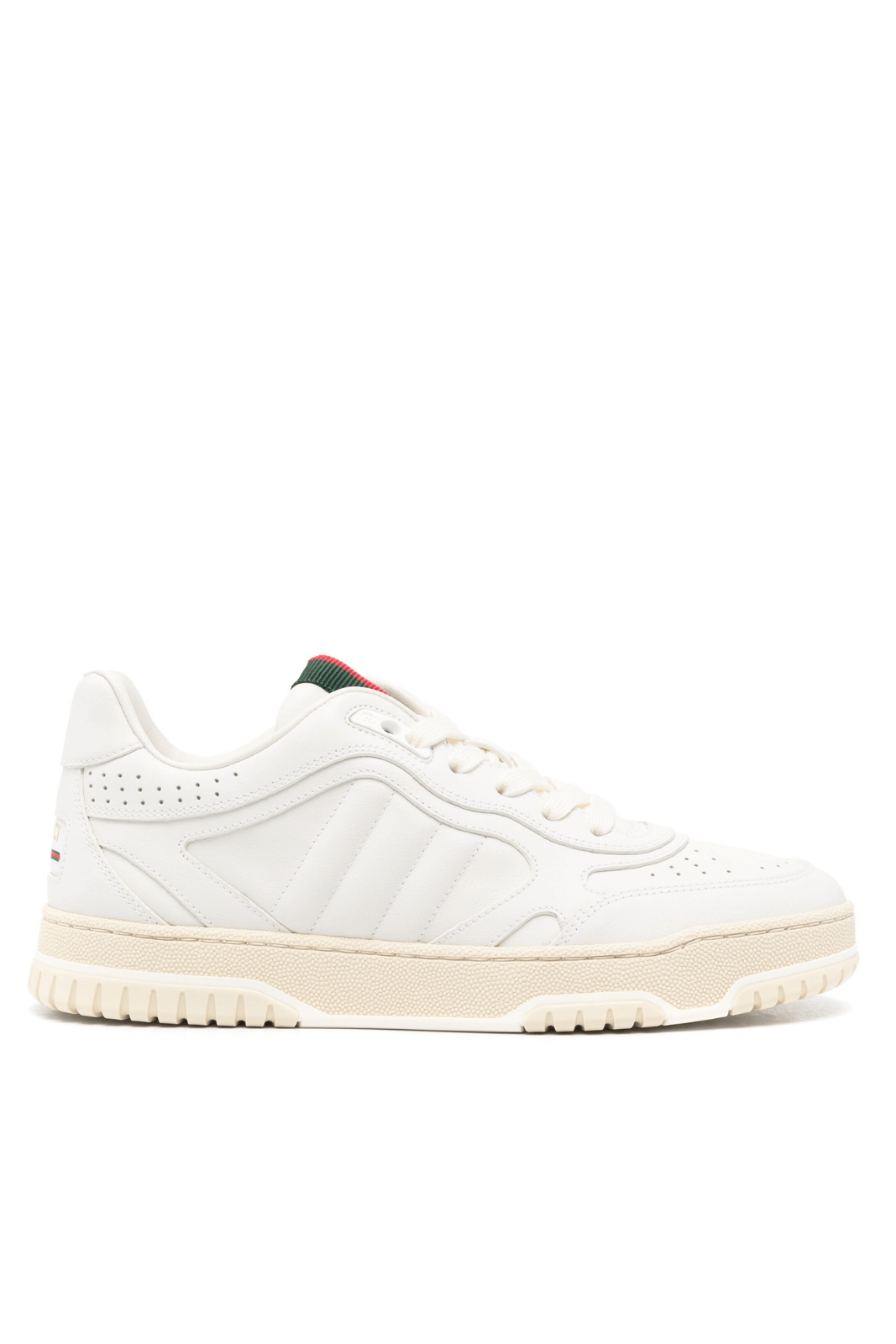 Gucci Re-Web panelled Woman White sneakers
