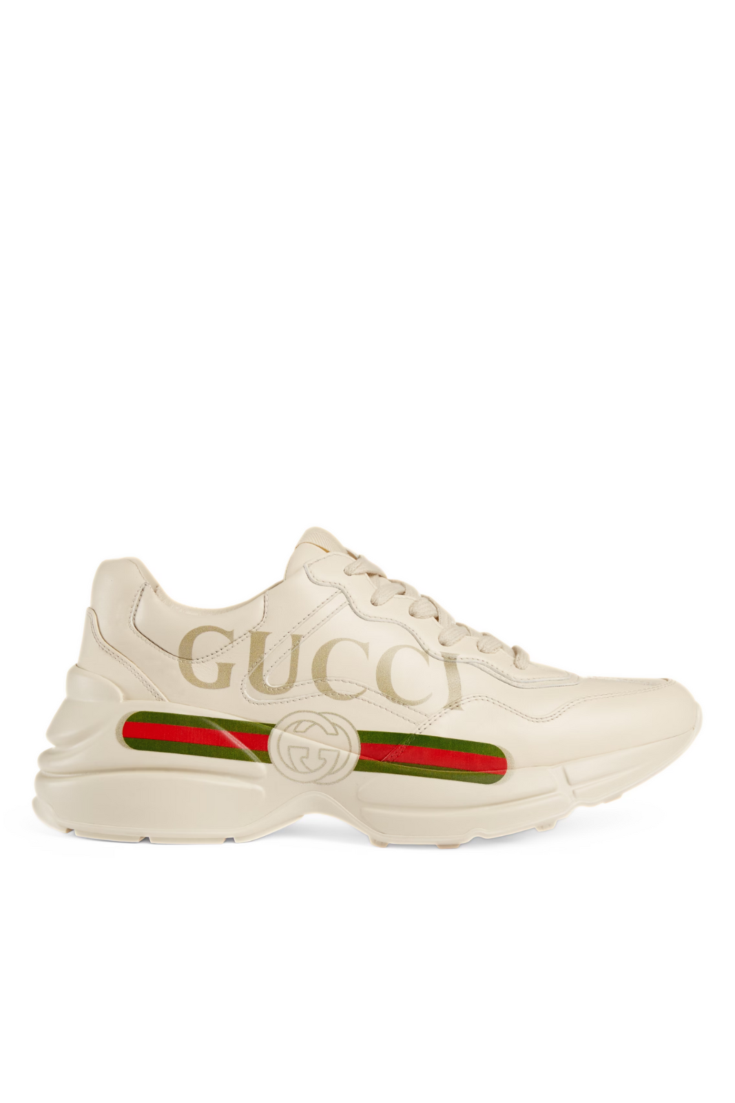 Gucci Ryhton Vintage Logo Rhyton Trainers In Cream