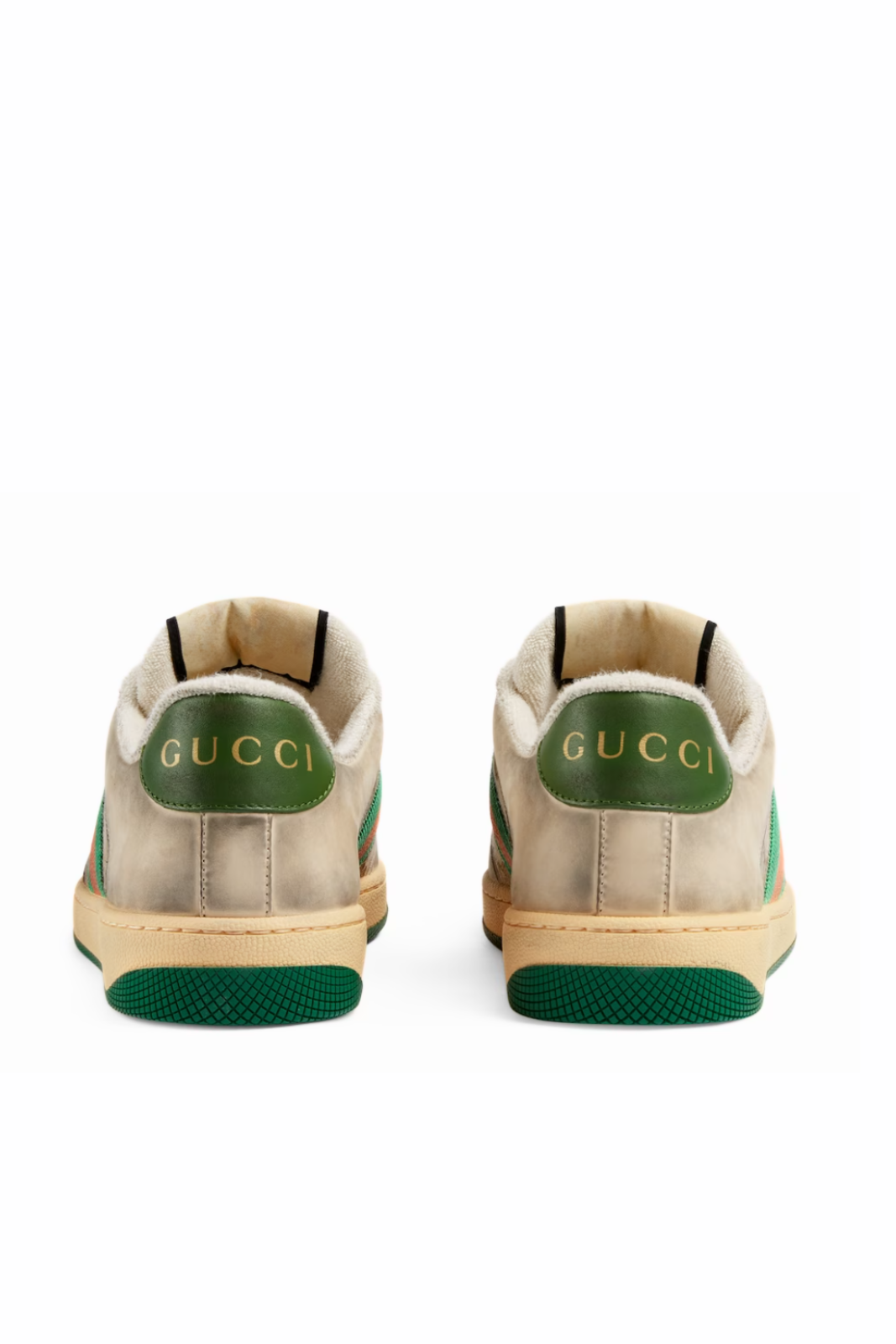 Gucci Screener GG Butter leather with beige/dark brown