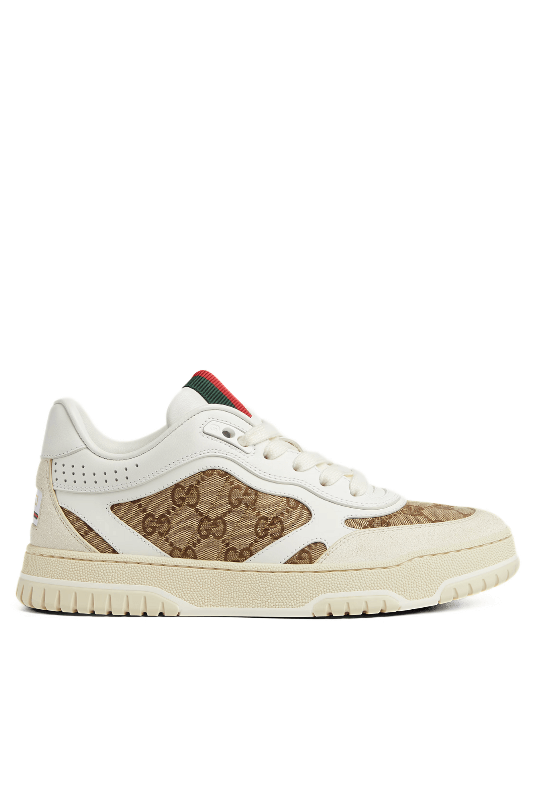 Gucci Re-Web Man Sneaker GG Canvas - White Beige