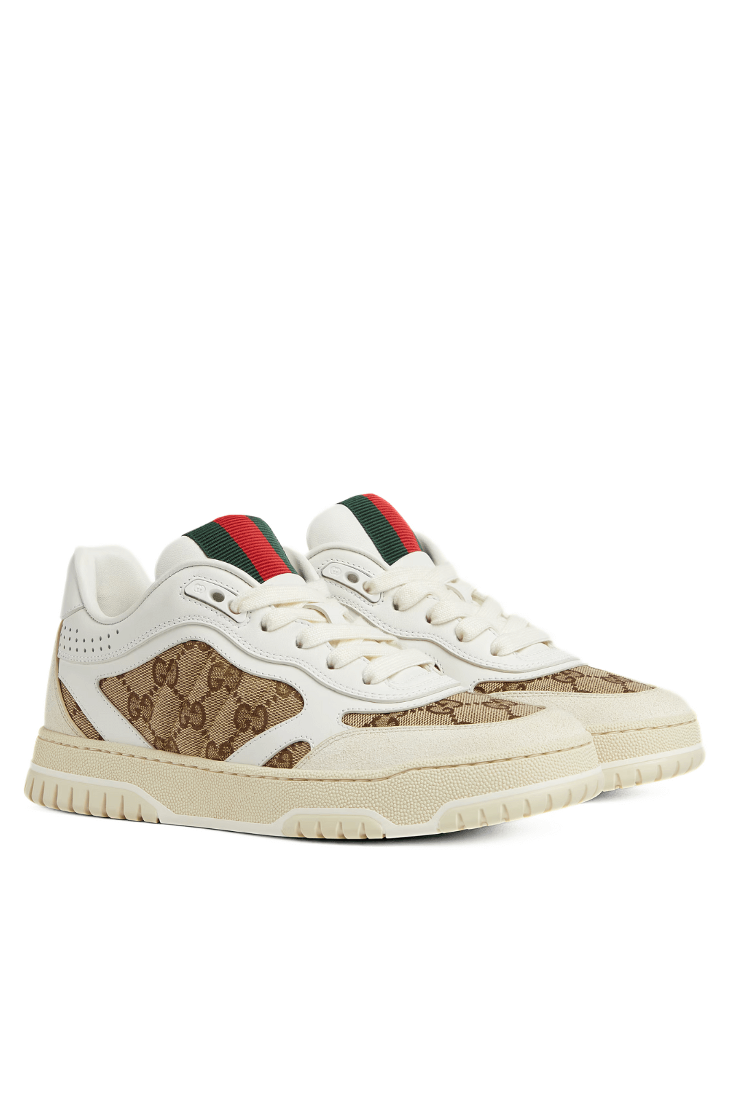 Gucci Re-Web Sneaker GG Canvas - White Beige for men