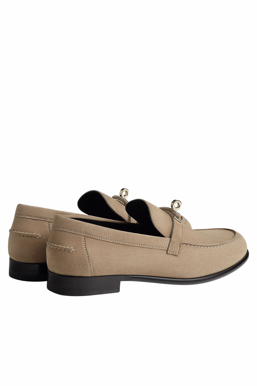 Hermes Destin Loafers Beige