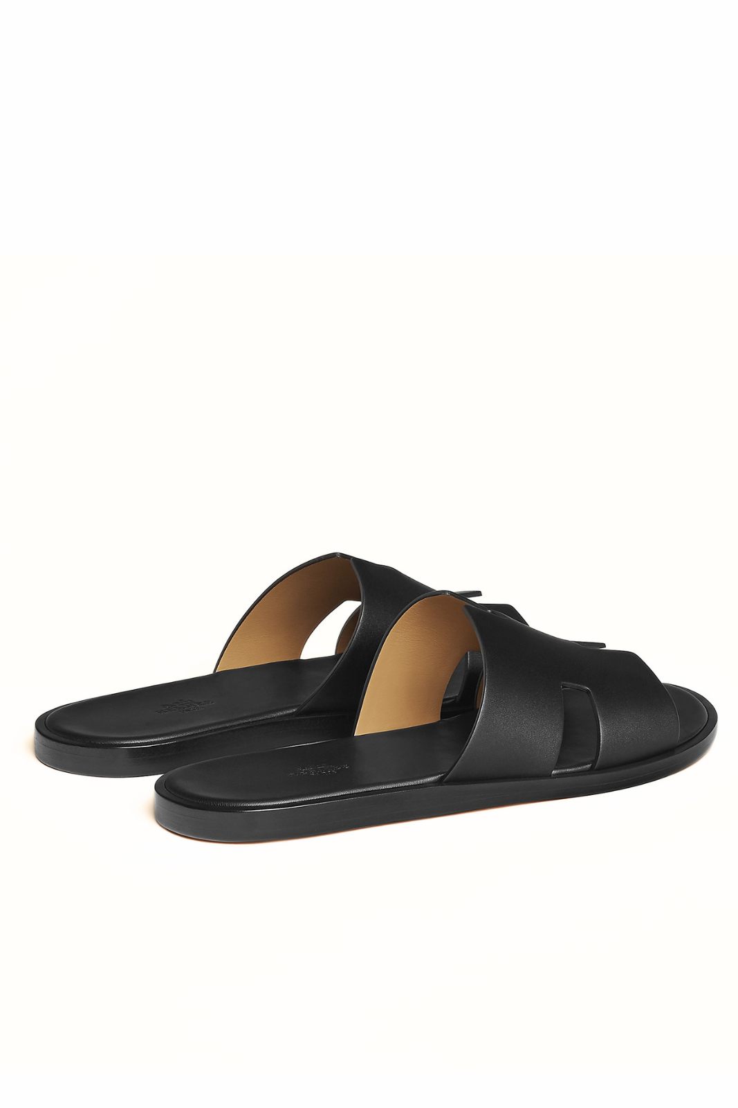 Hermes Izmir Black Men Sandals