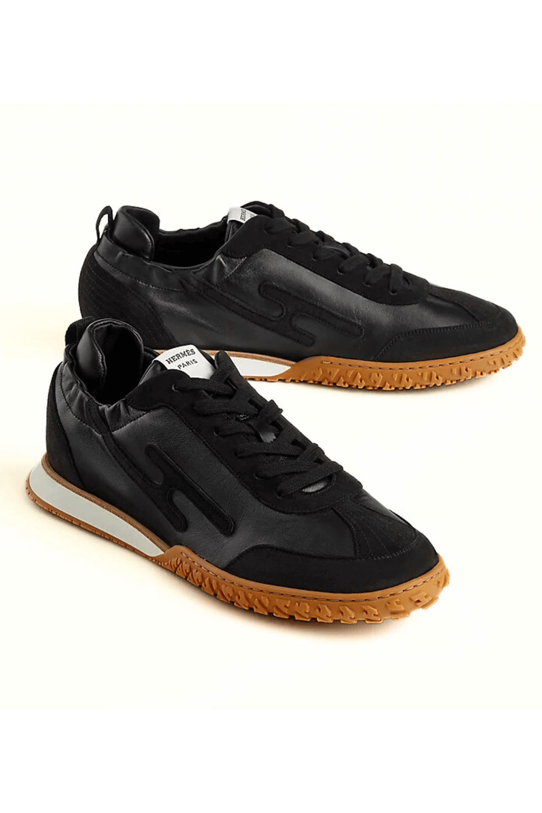 Hermes Jet Man Sneakers in Nappa leather H Signature
