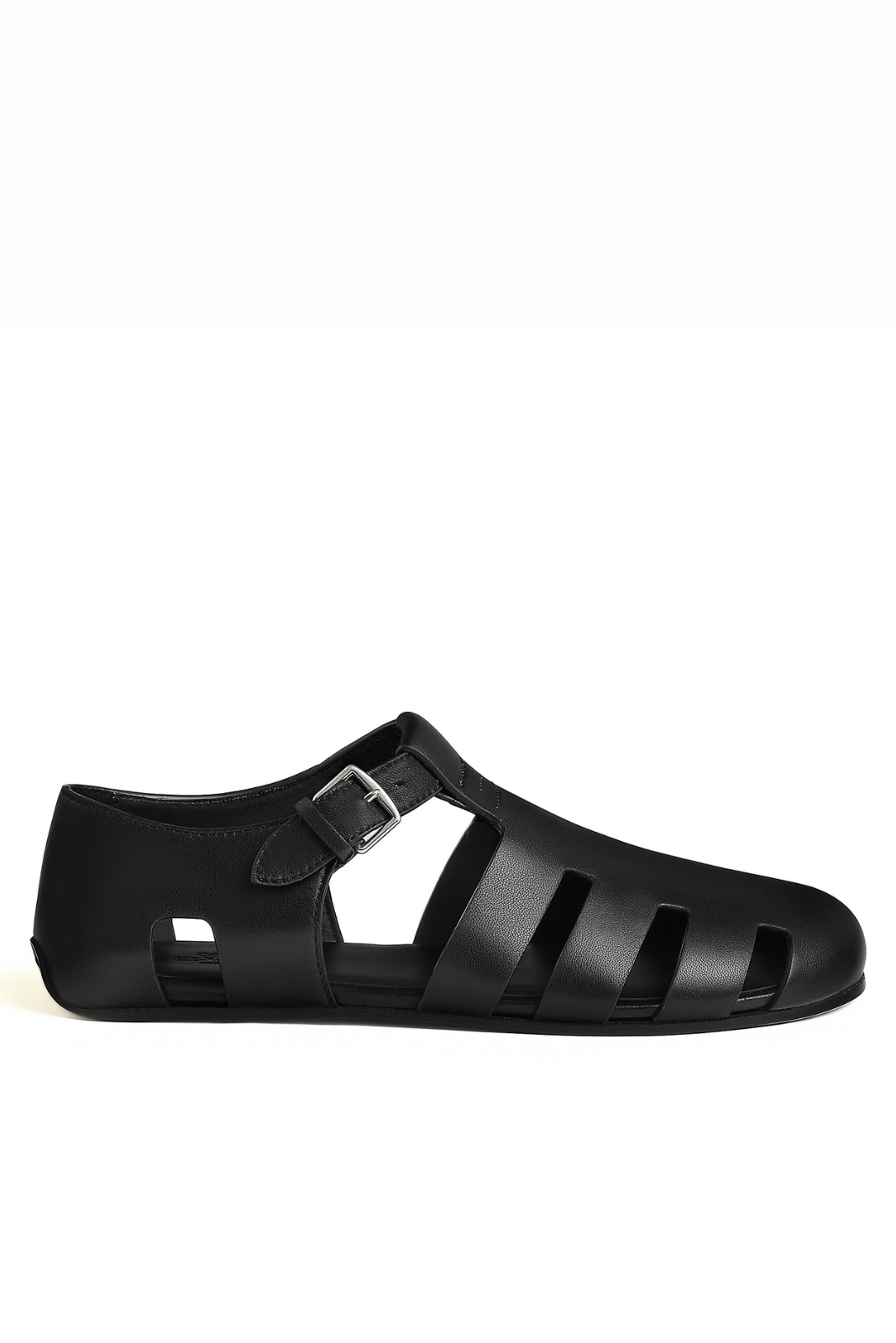 Hermès Motif Man Sandals Black