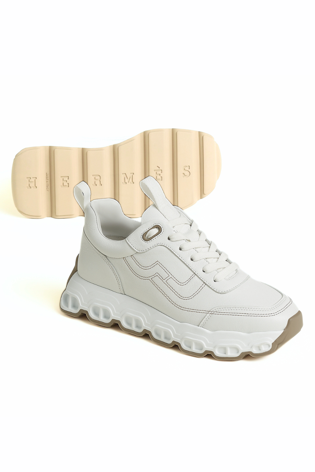 Hermes Impulse White Women Sneakers