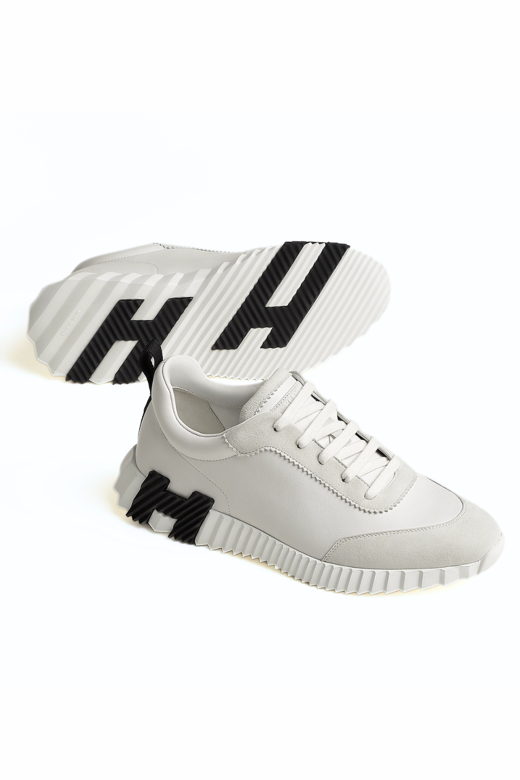 Hermes Bouncing White woman sneakers