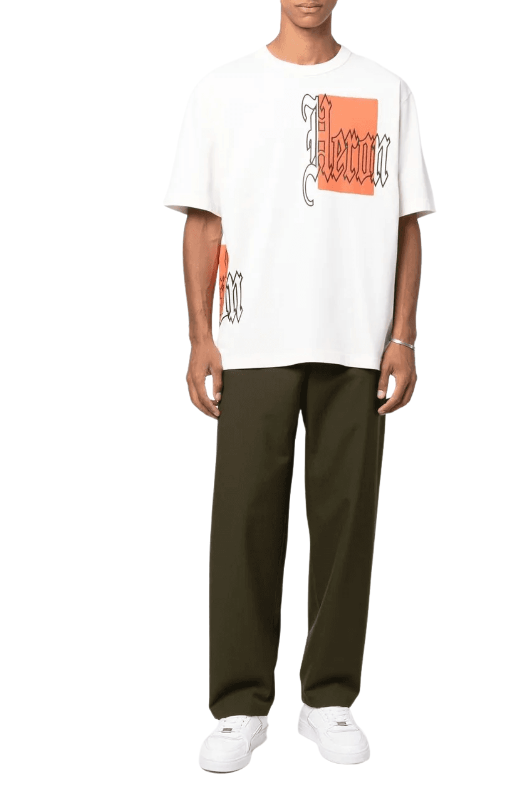 Heron Preston Gothic Colour Block Tee