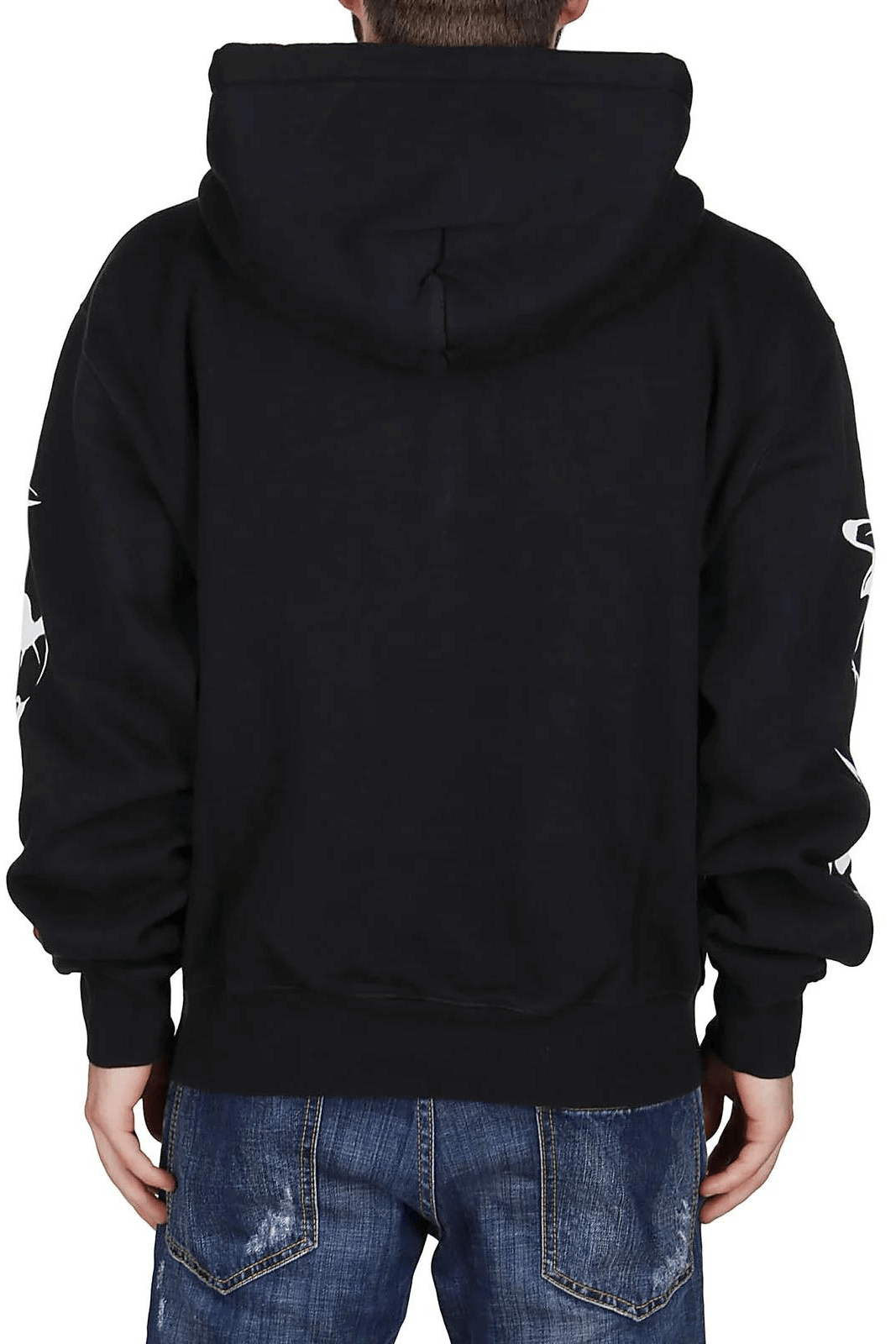 Heron Preston Hoodie HP Brush Black for men