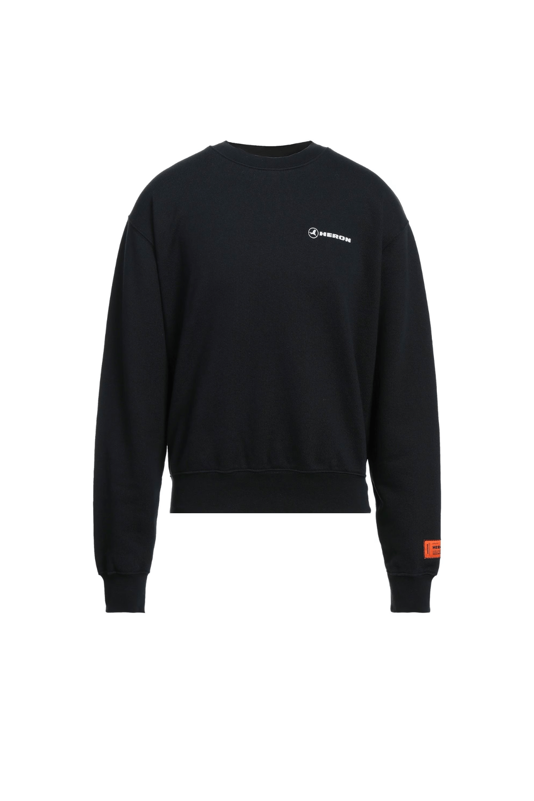 Heron Preston Oversized Heron Tape Crewneck - Black for men
