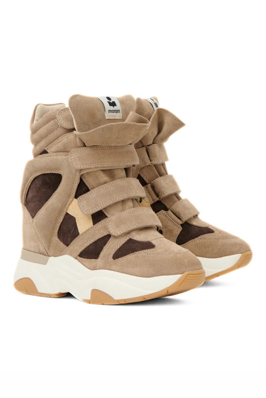 Isabel Marant Balskee Sneakers suede wedge sneakers