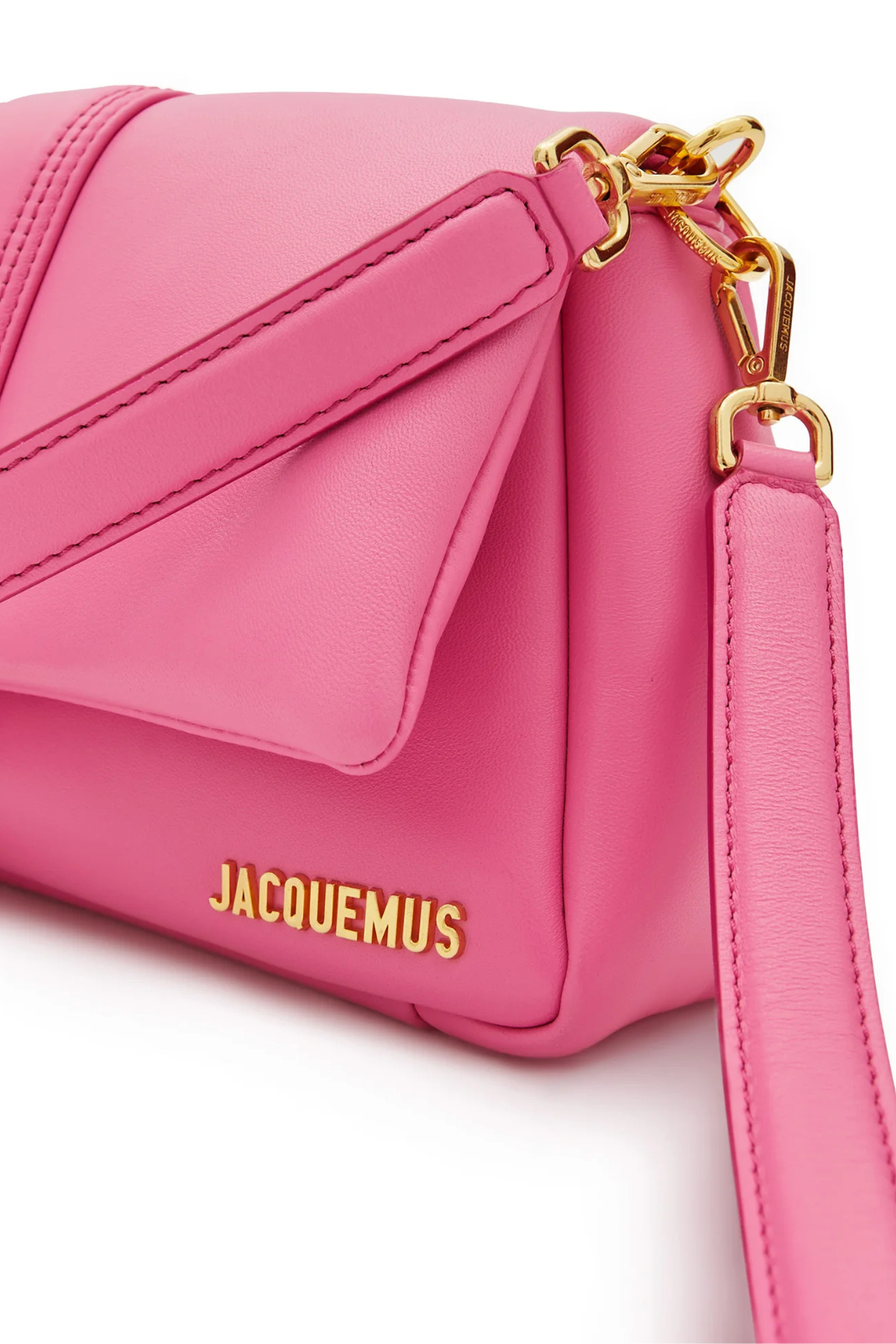 Jacquemus Bambimou leather handbag Pink