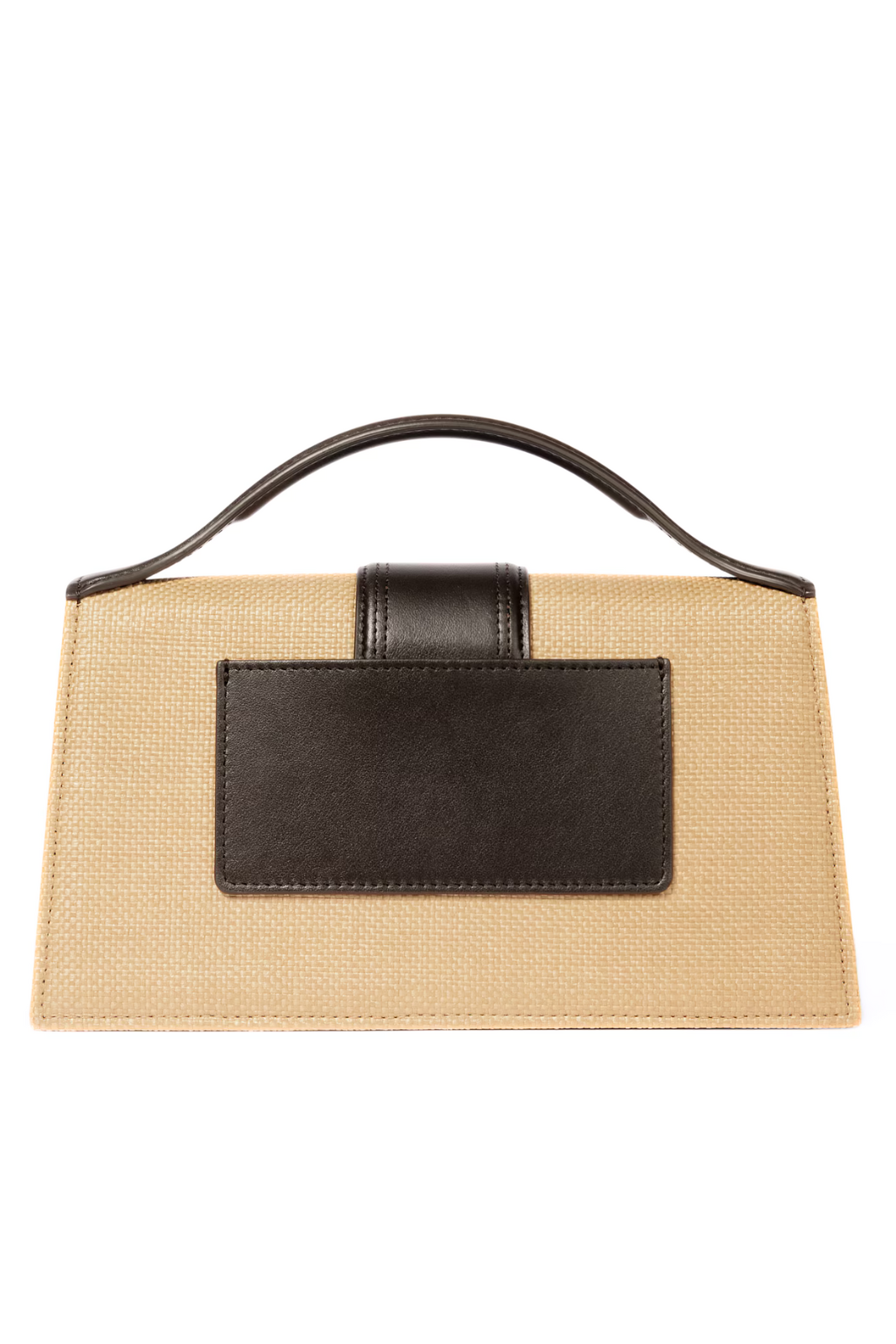 Jacquemus Il Bambino Shoulder bag with flap Beige Dark Brown