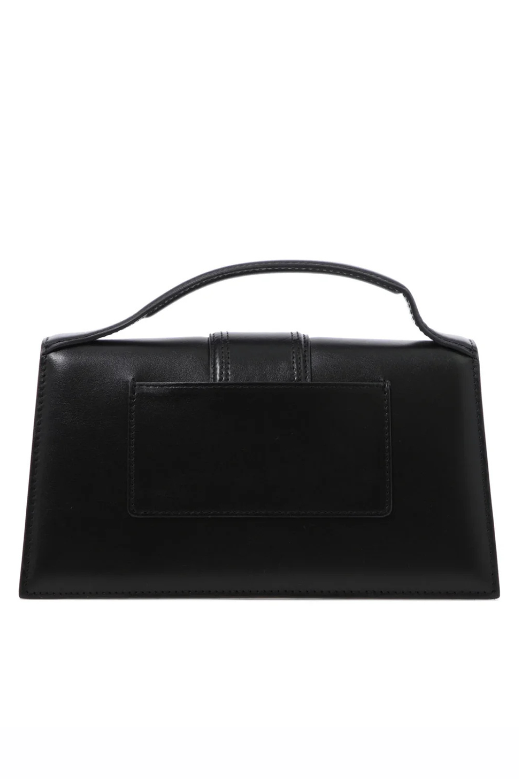 Jacquemus Le Grand Bambino Logo Plaque Small Tote Bag Black