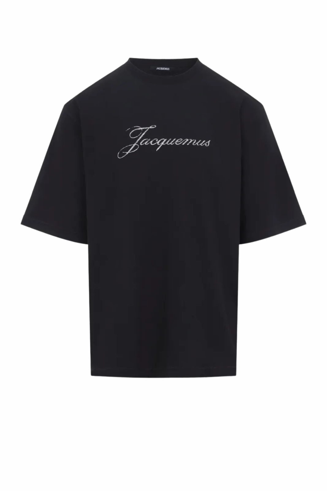 Jacquemus Black cotton-blend logo T-shirt