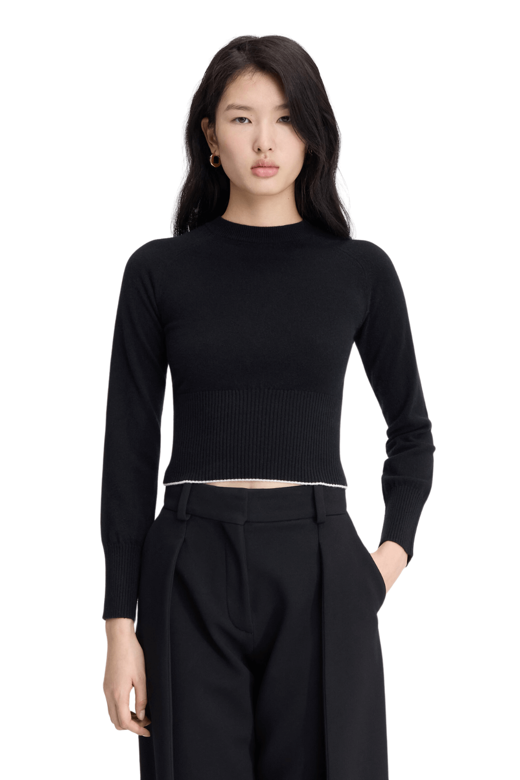 Jacquemus The Soglia Black Cashmere knit