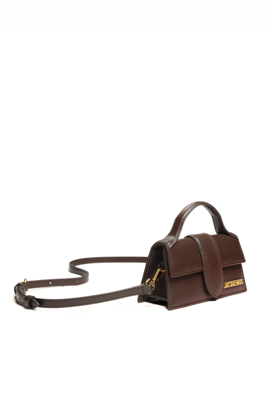 Jacquemus The Bambino leather Dark Brown