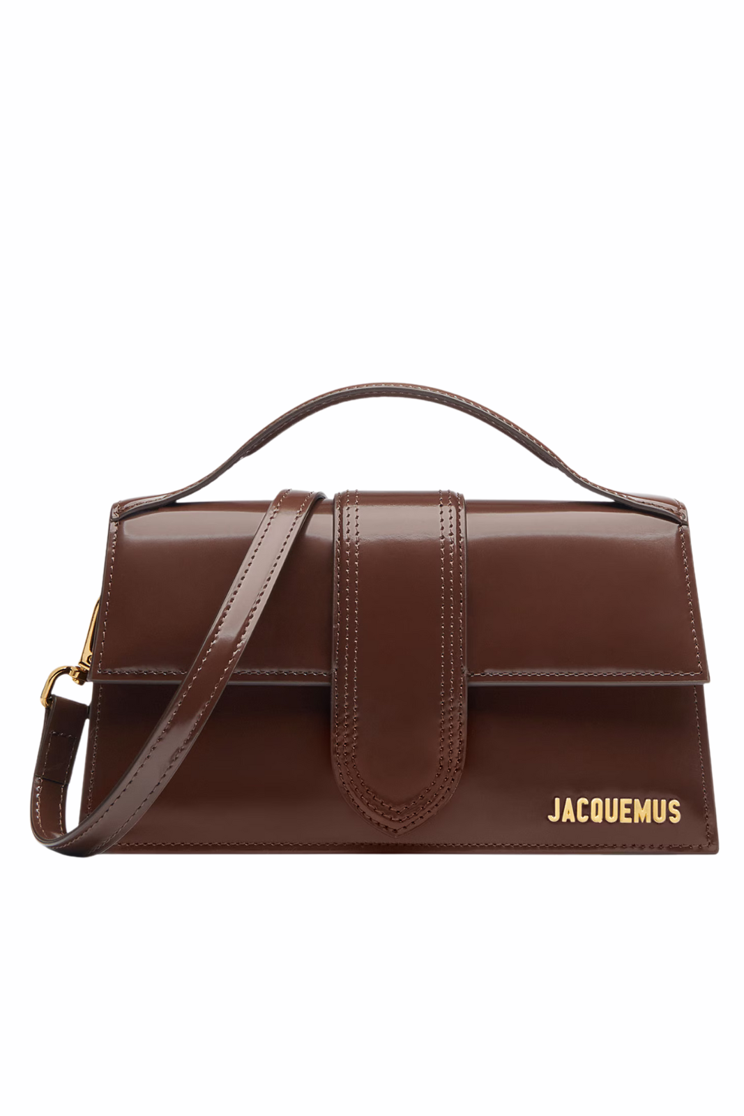 Jacquemus Il Bambino Shoulder bag with flap Burgundy