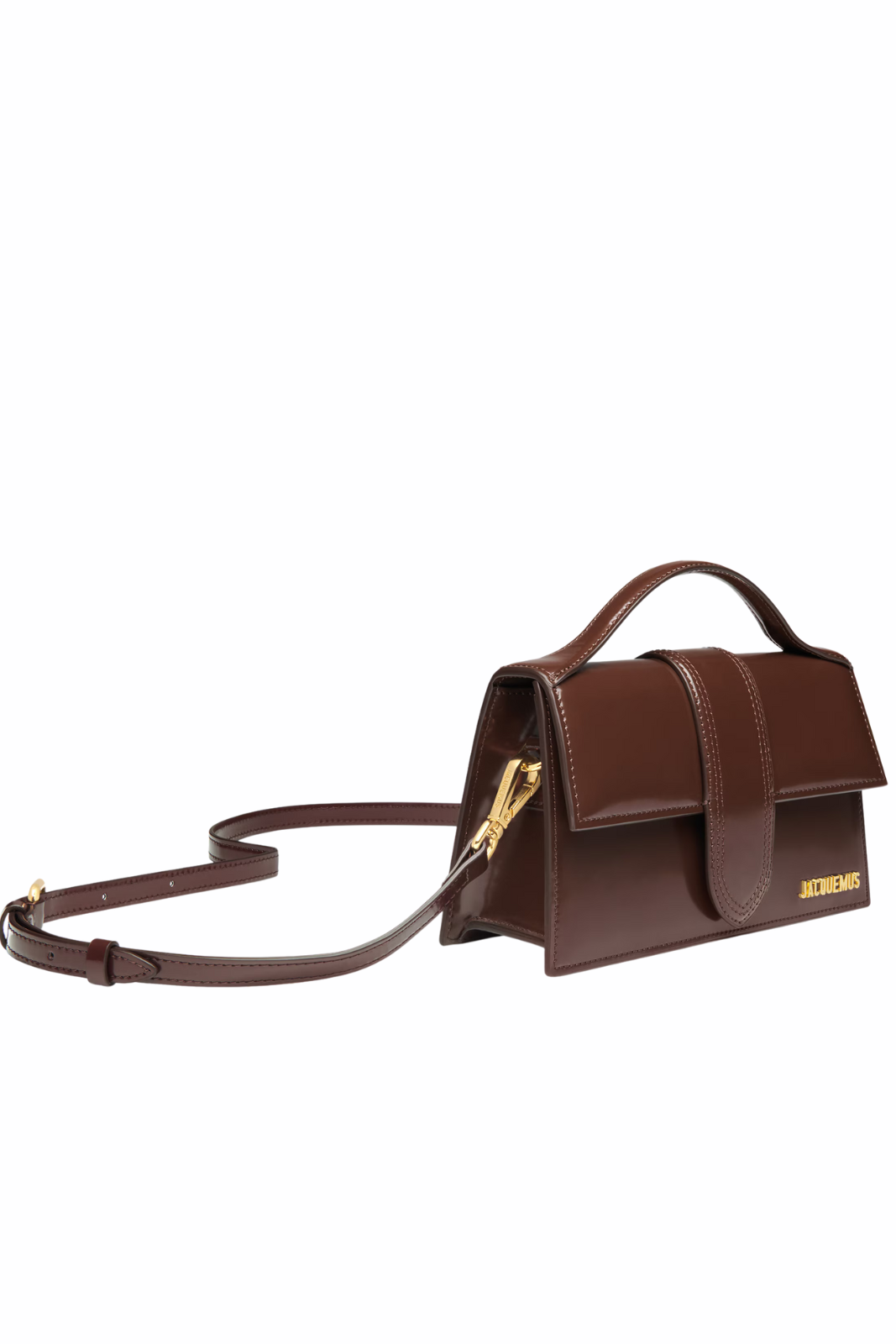 Jacquemus The Big Child Shoulder bag with flap Burgundy