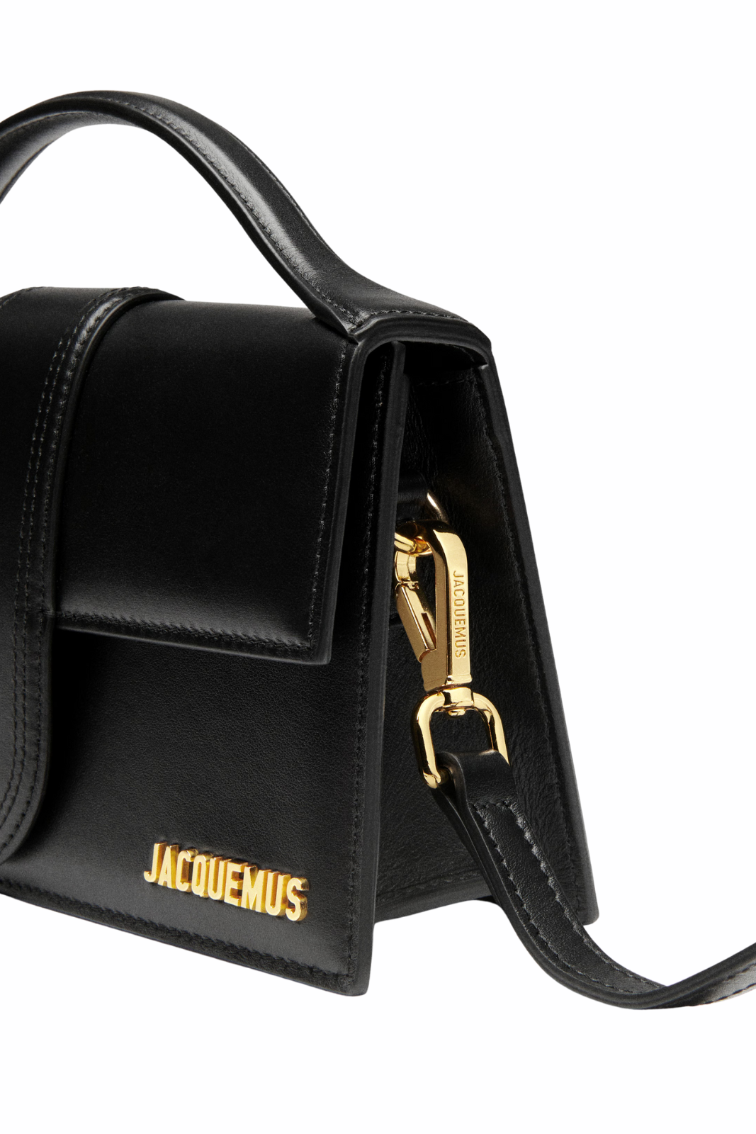 Jacquemus The Big Child Shoulder bag with flap Black