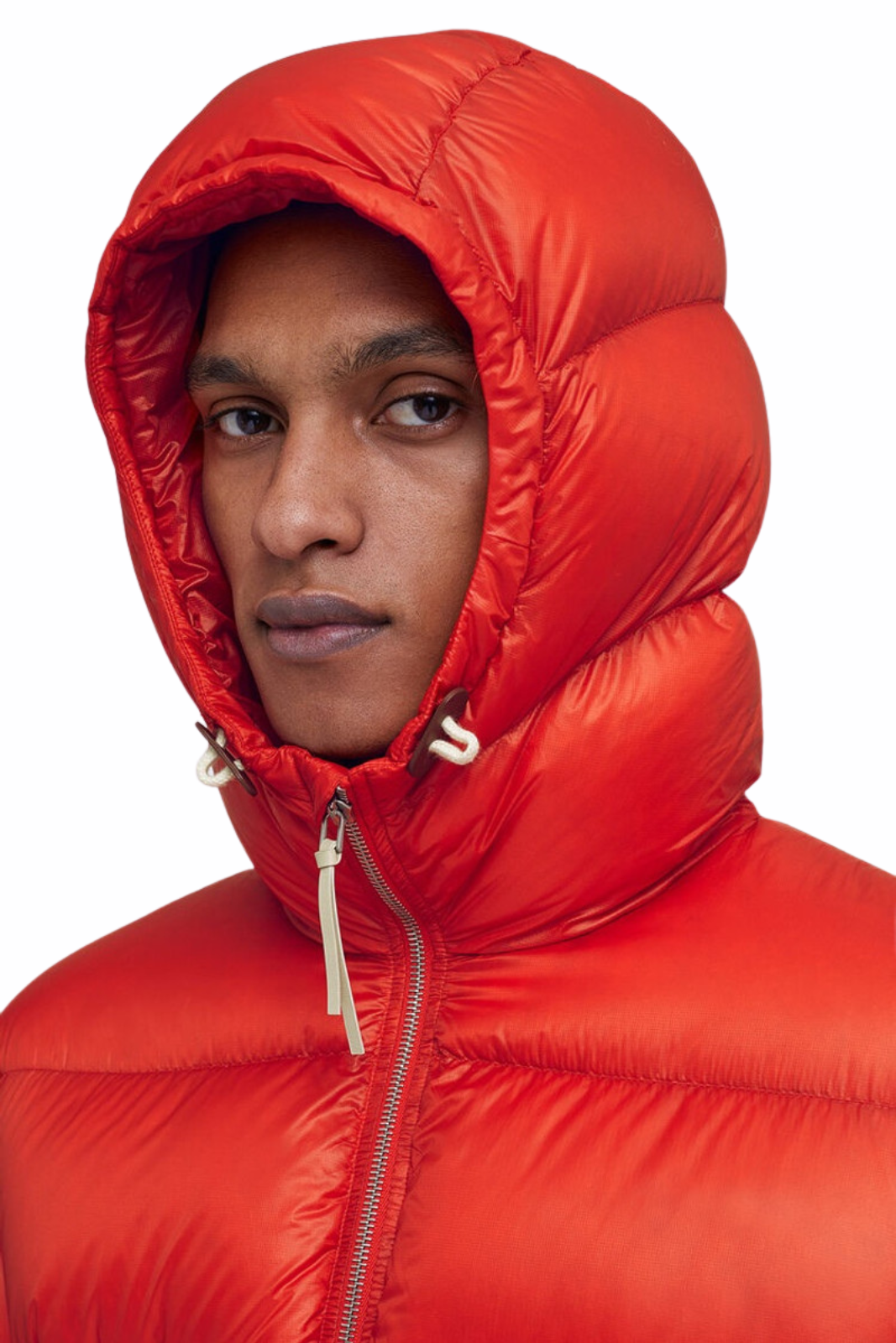 Jil Sander Down Jacket Red