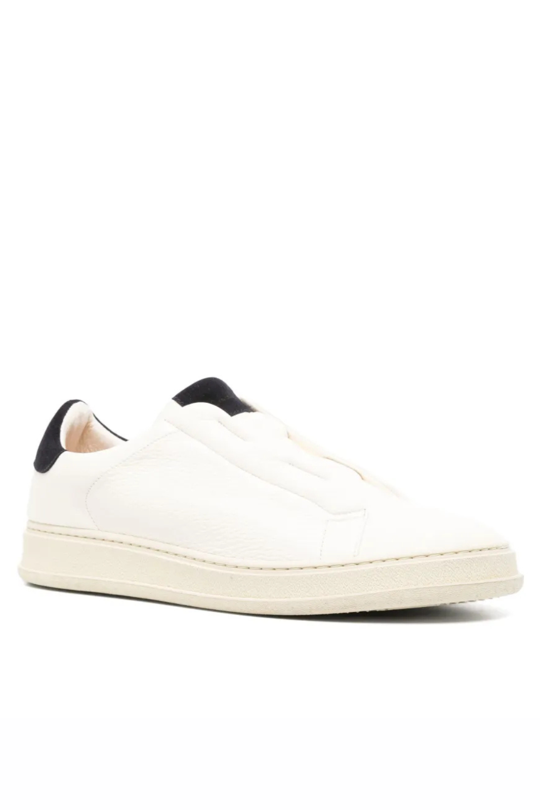 Kiton Men's Double Stitch sneakers White