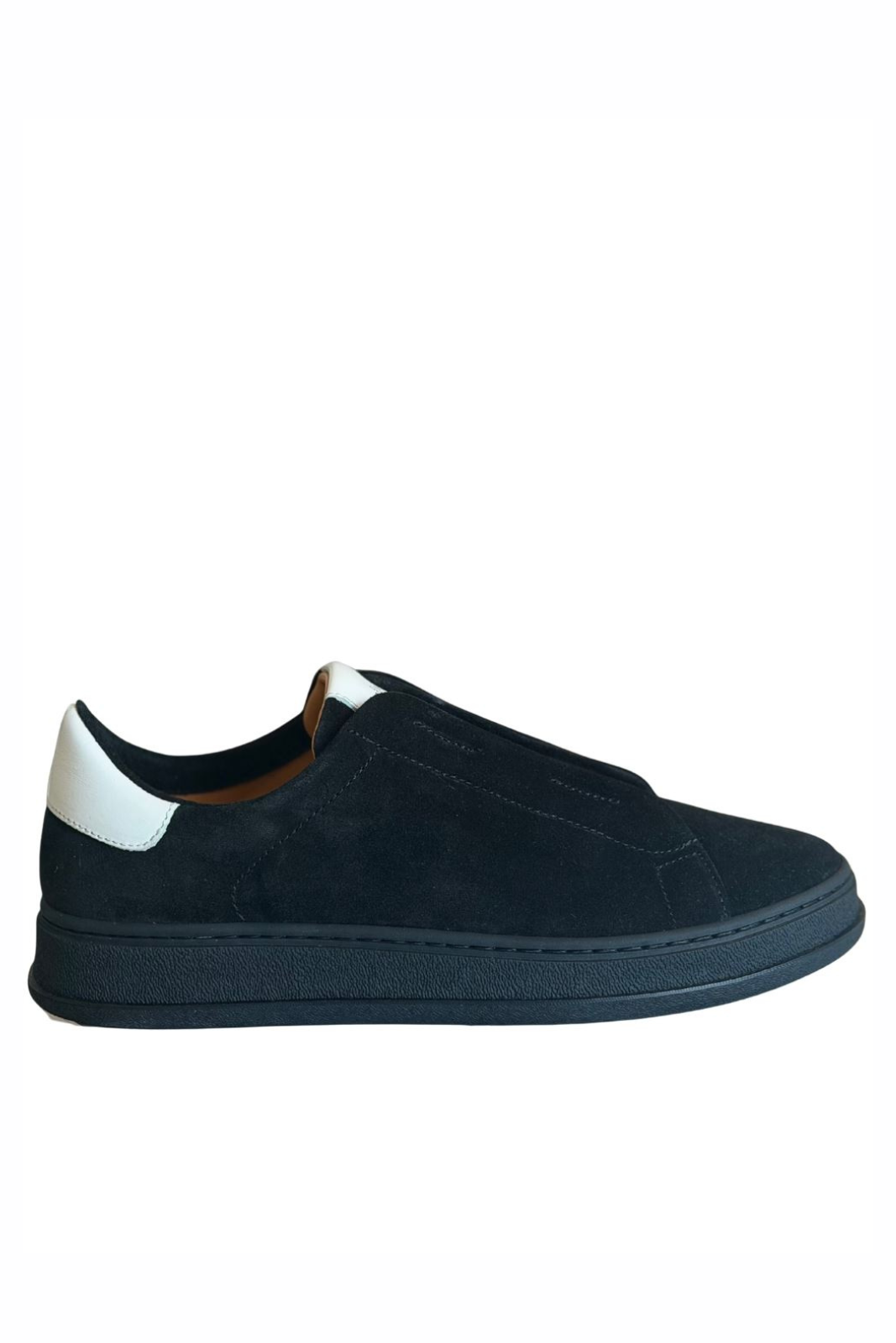 Kiton Men's Suede Sneakers black