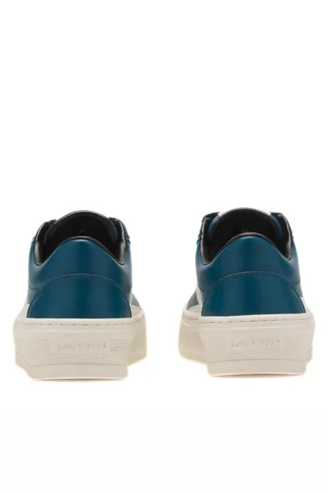 Lanvin cash leather sneakers Blue