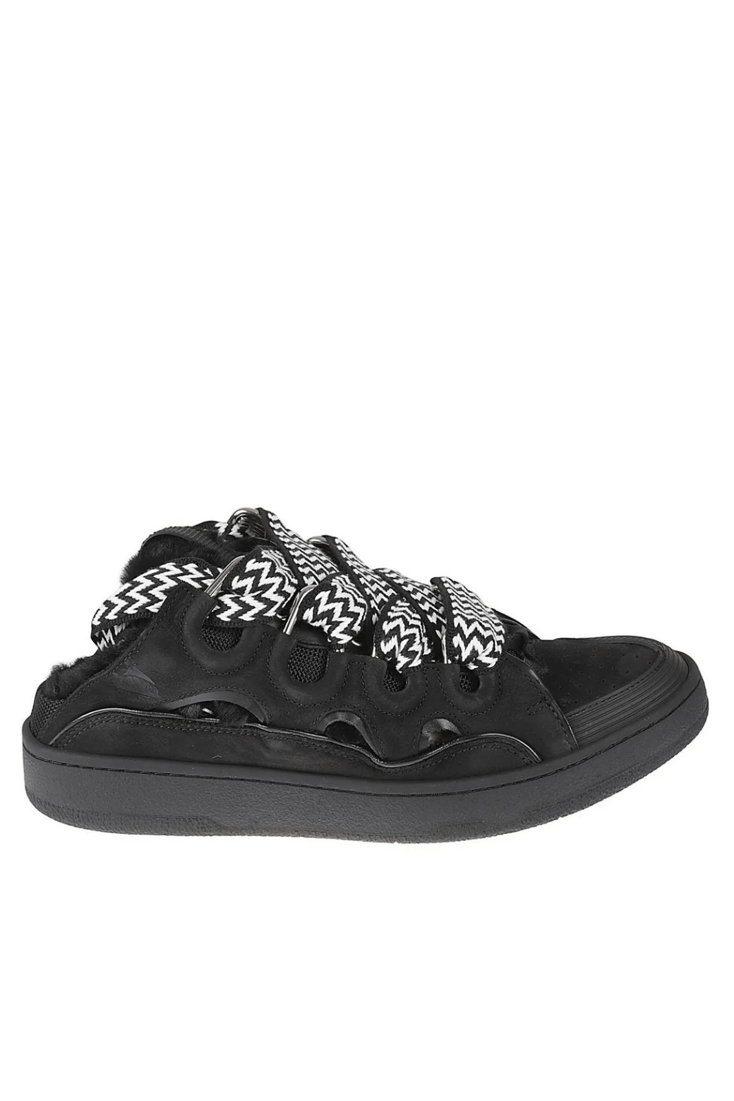 Lanvin Curb Slip-On Lace-Up Sneakers for men