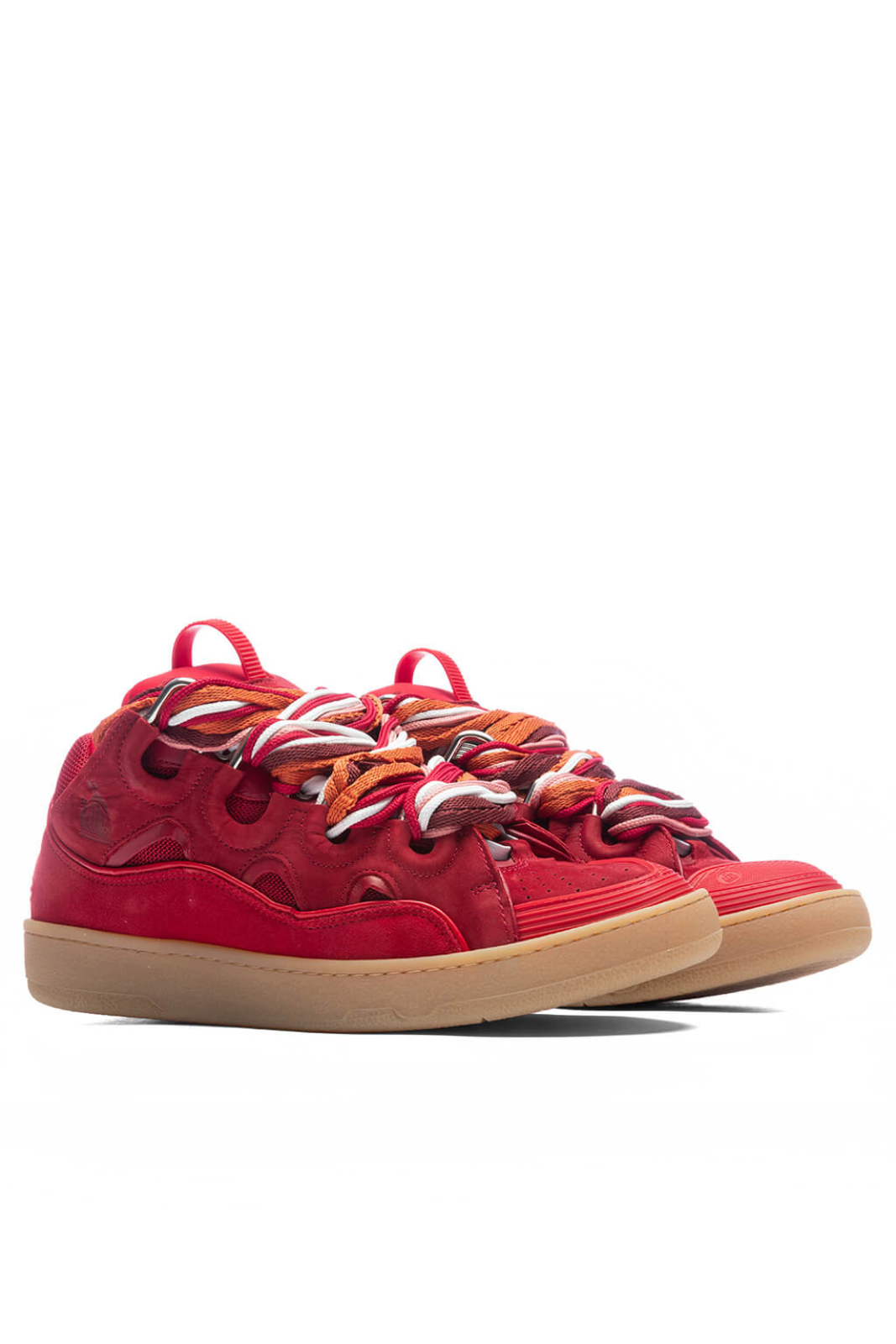 Lanvin Lipstick Curb Sneakers for men