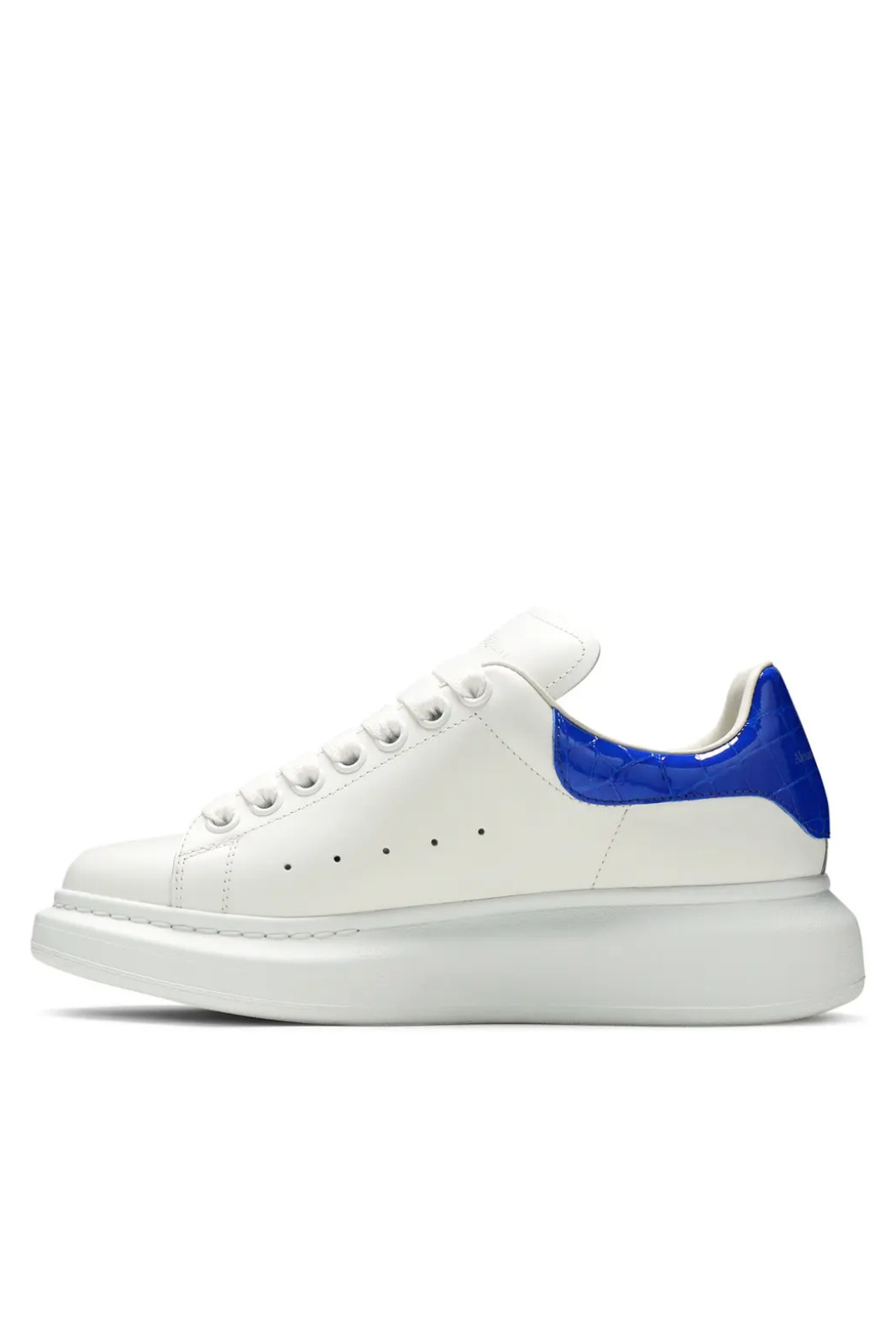 Alexander McQueen Women Oversized Sneaker White Ultramarine