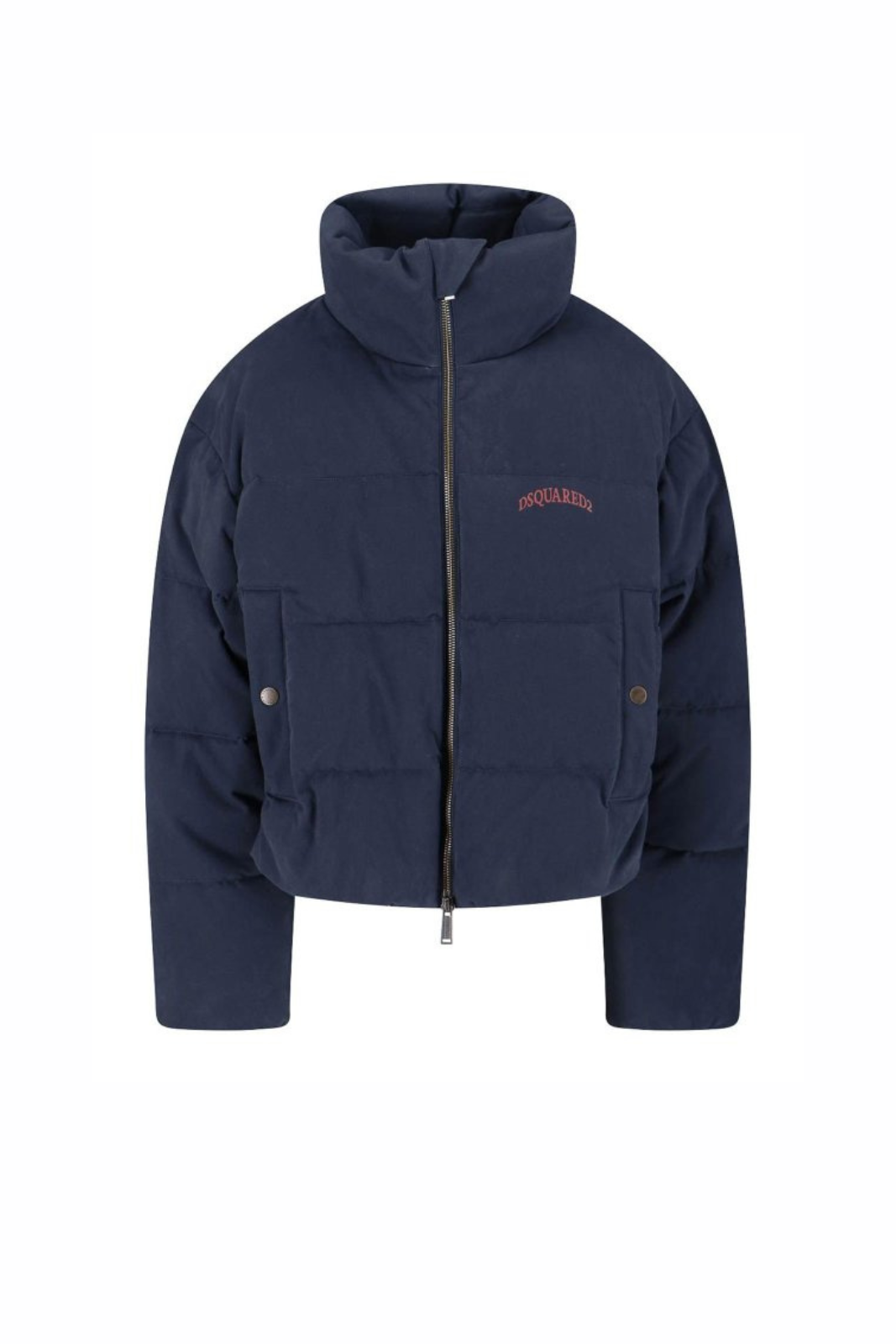 Dsquared2 Logo down jacket Cotton Blue