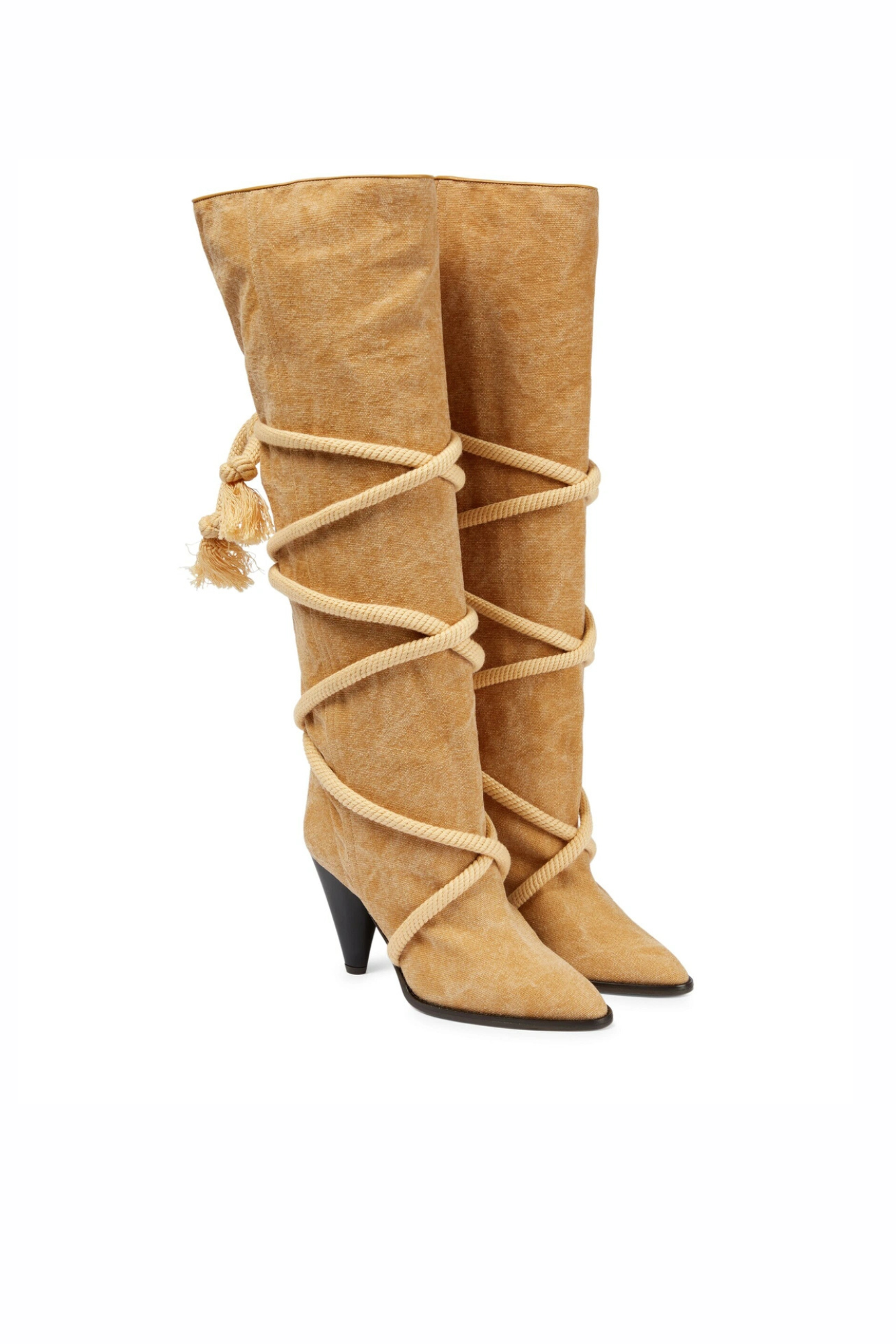 Isabel Marant  lophie knee-high boots Brown