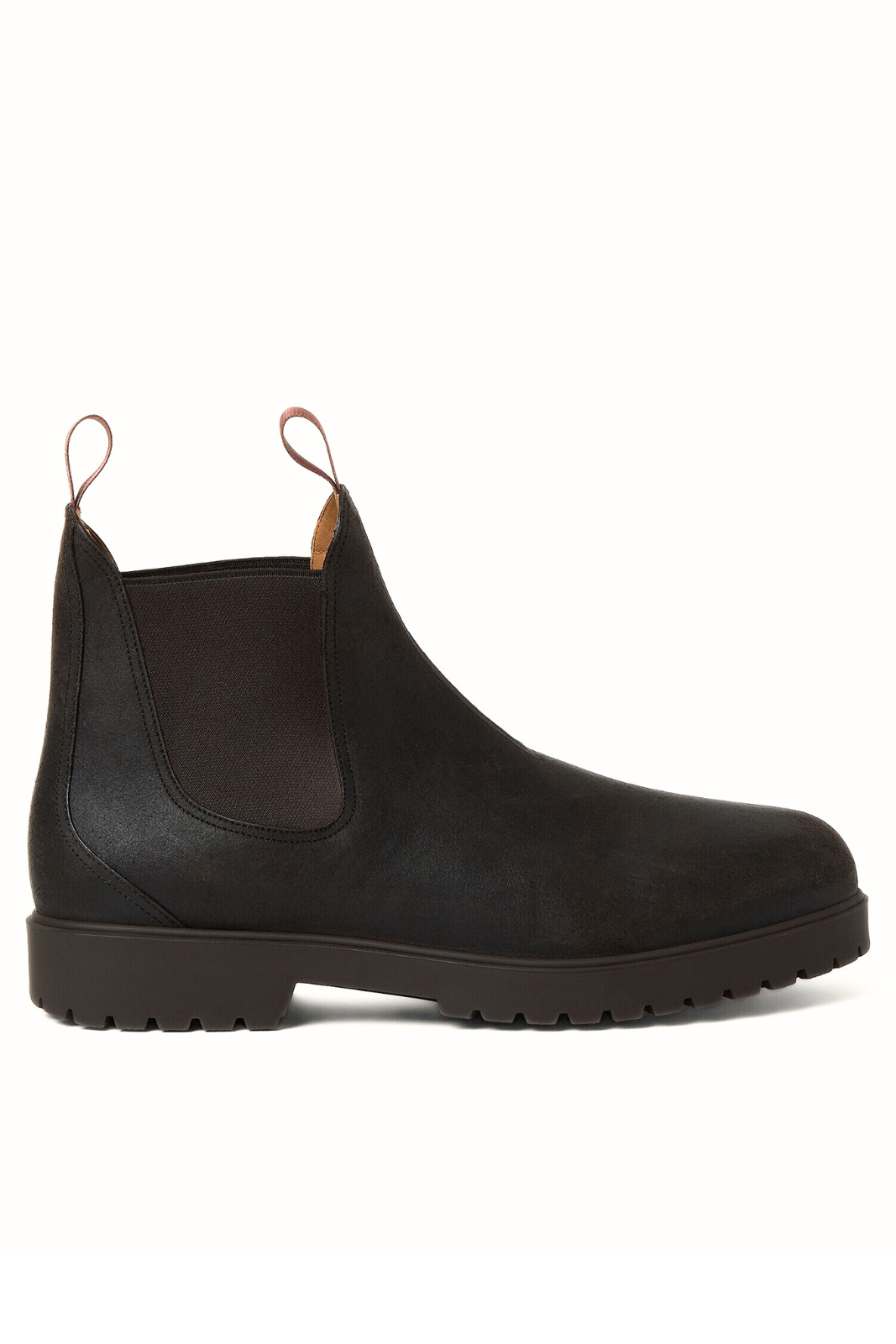 Loro Piana Dover Walk Chelsea Boot Very Dark Brown
