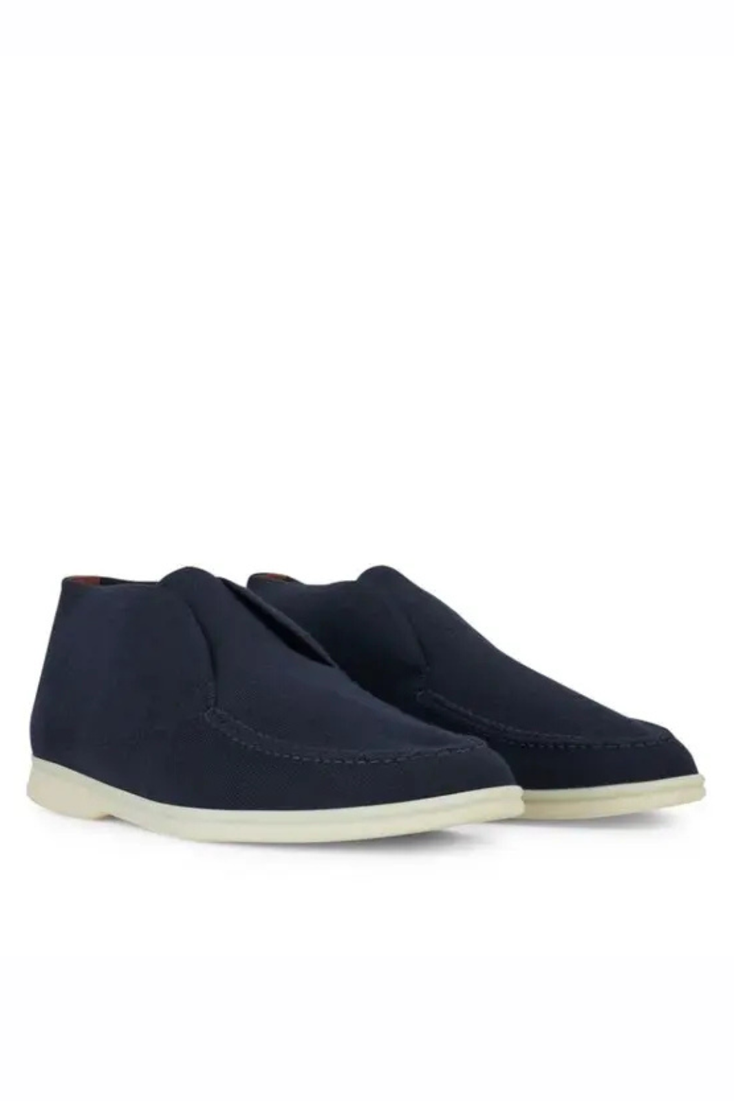 Loro Piana Open Walk Knitted Shoes Dark Blue