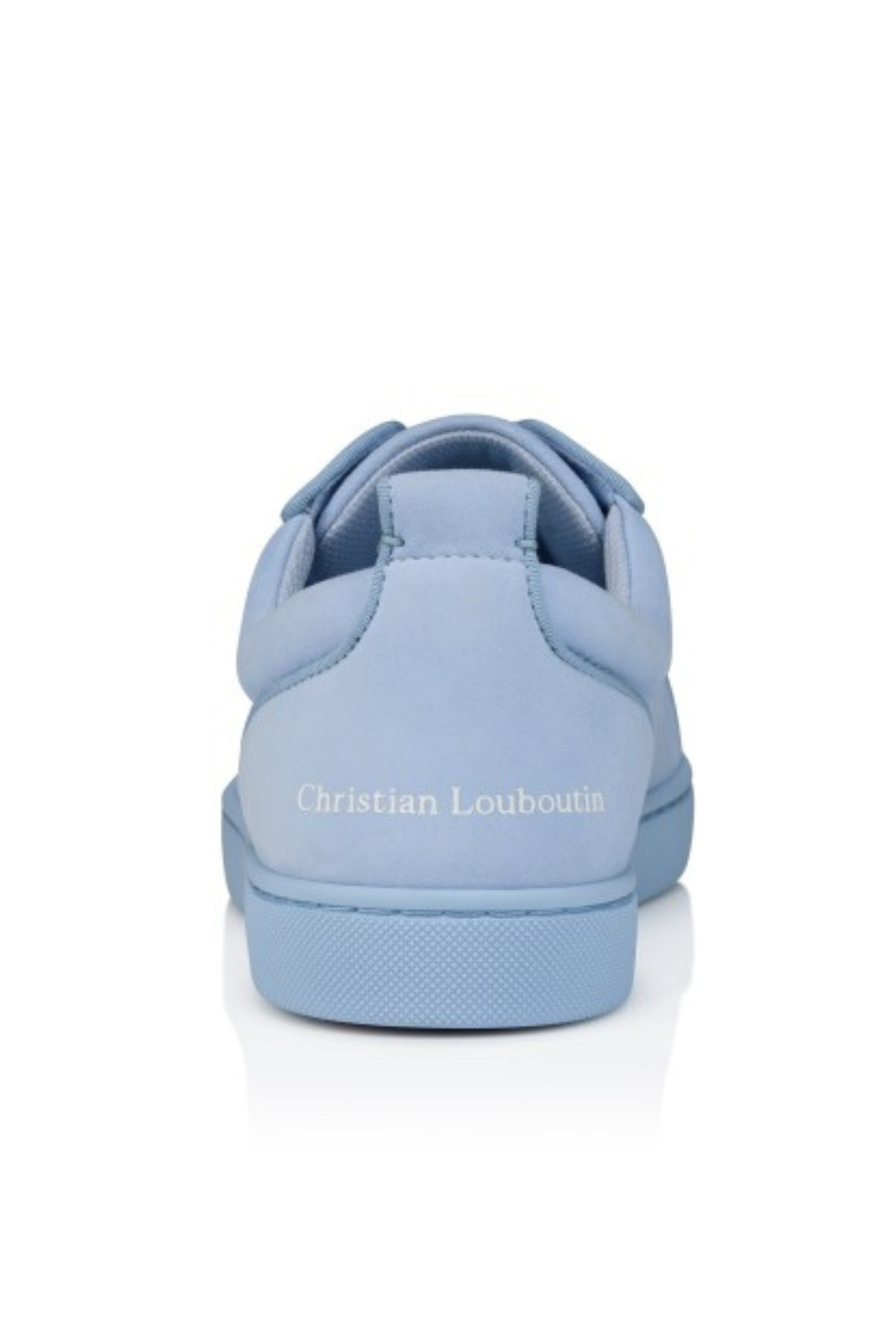 Christian Louboutin Louis Jr Canopy Sneakers Suede Pastel Blue Men