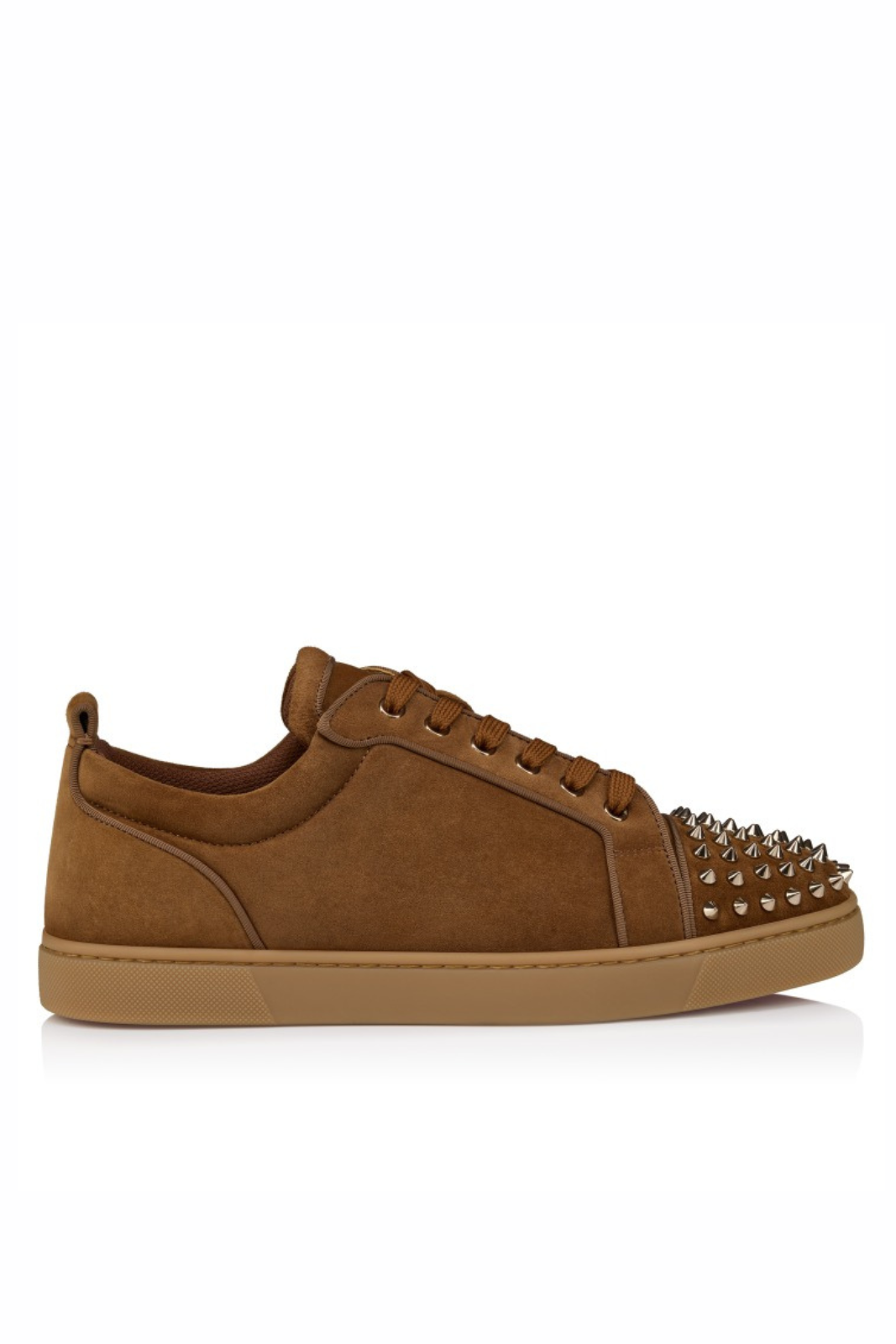 Christian Louboutin Men's Louis Junior Spikes Sneakers Veau velours and spikes Rhea