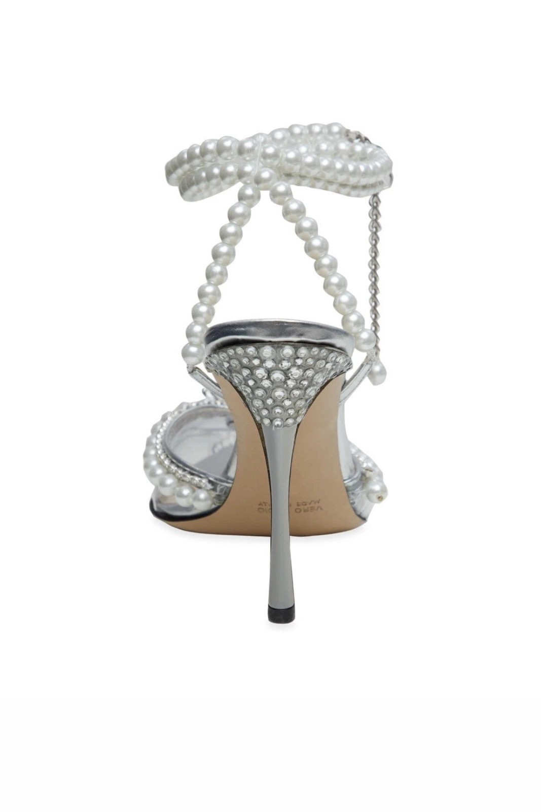 Mach & Mach Diamond Of Elizabeth PVC Embellished High-Heel Pumps