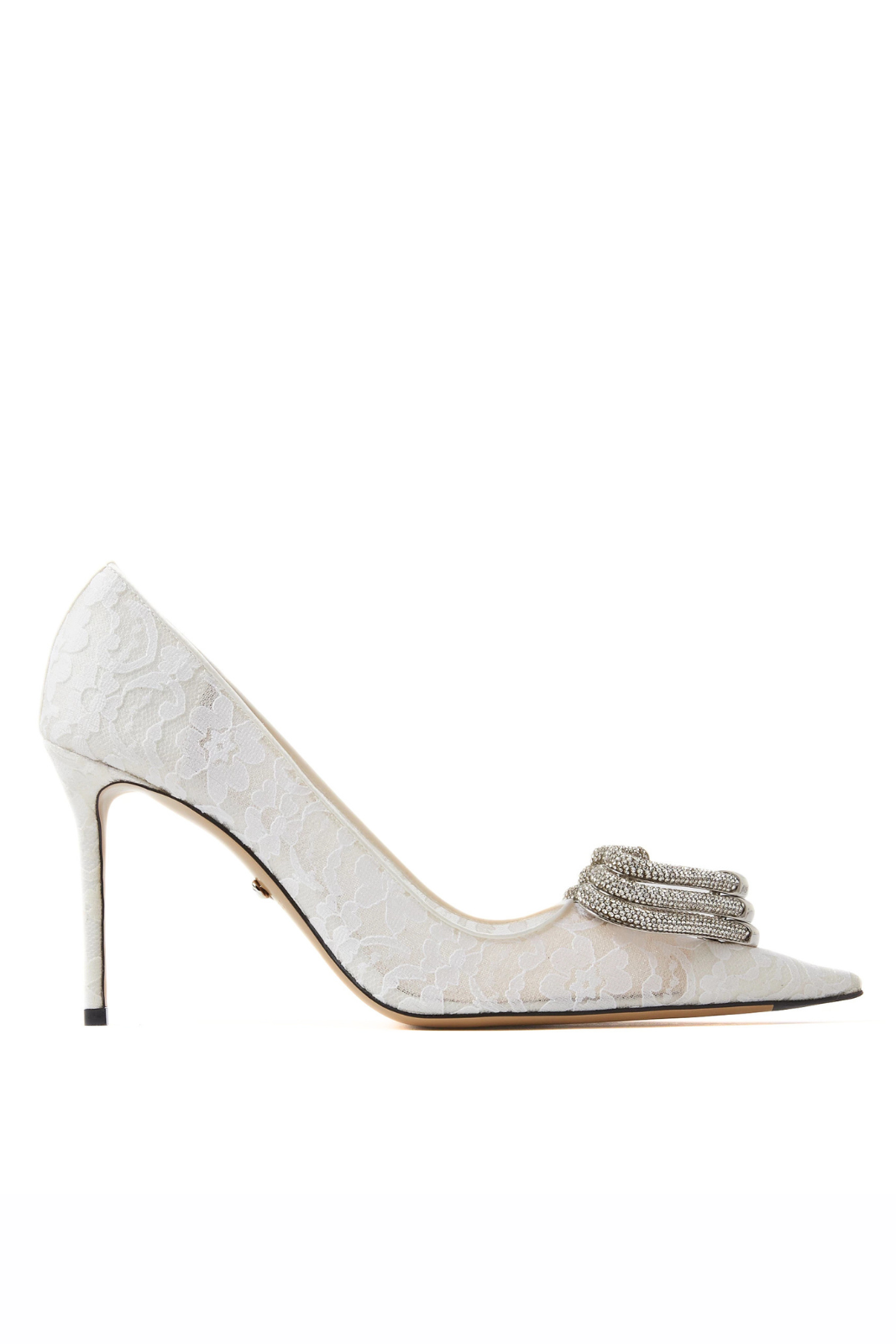 Mach & Mach Triple Heart 95 Pumps in Lace