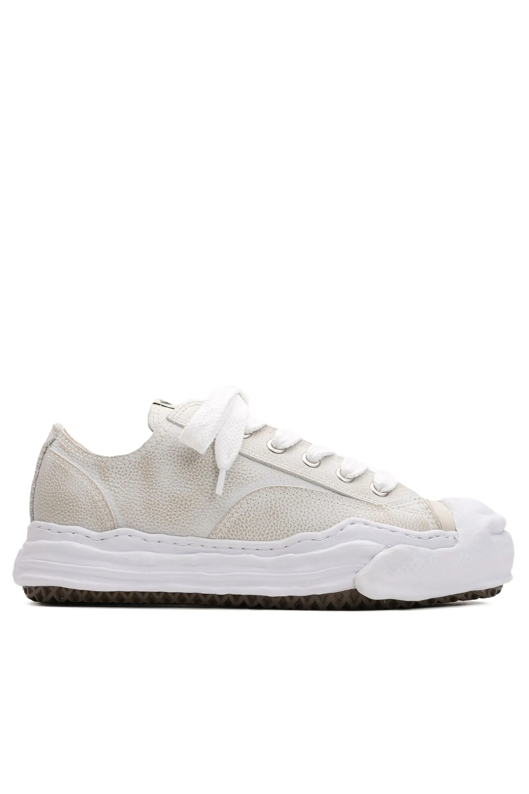 Maison Mihara Yasuhiro leather sneakers White Beige for men